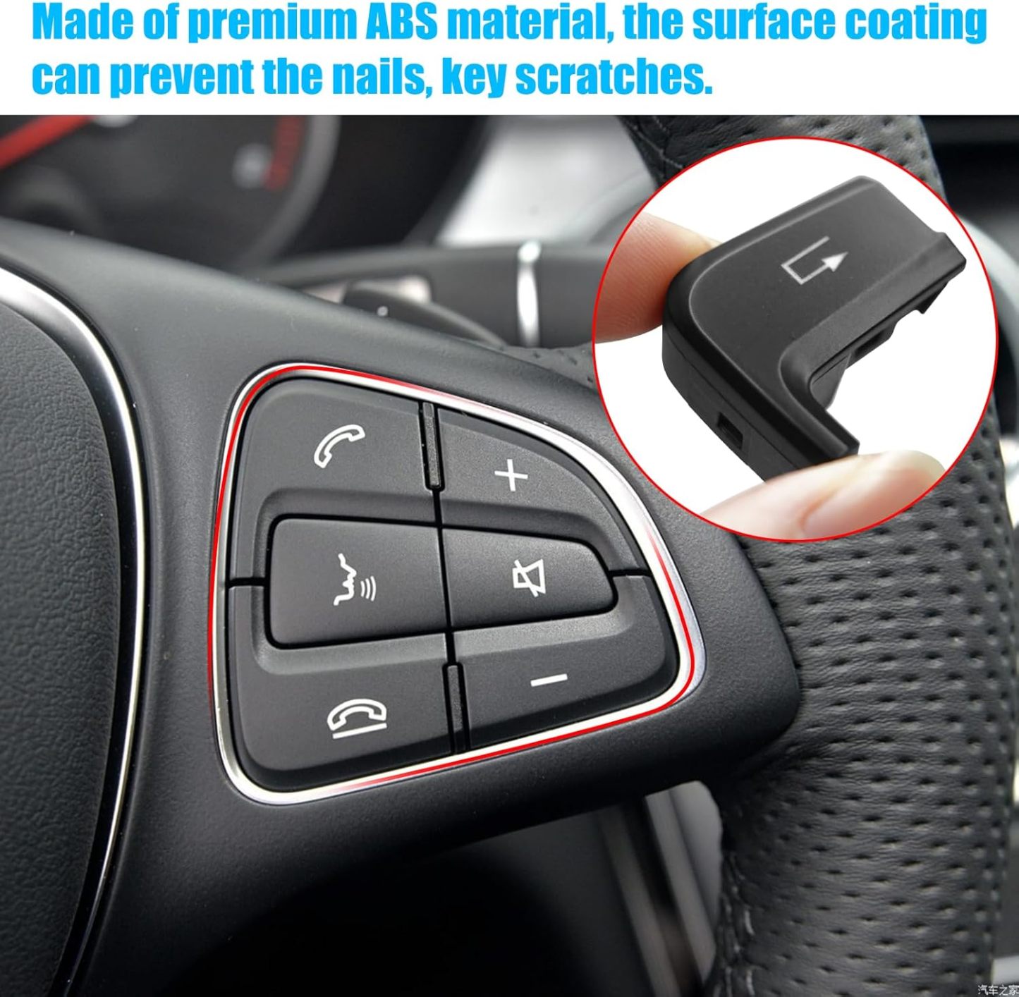 Mercedes Benz C Class W205/GLC X253 Steering Wheel Buttons Replacement (2016-2019) | YDSSTORE