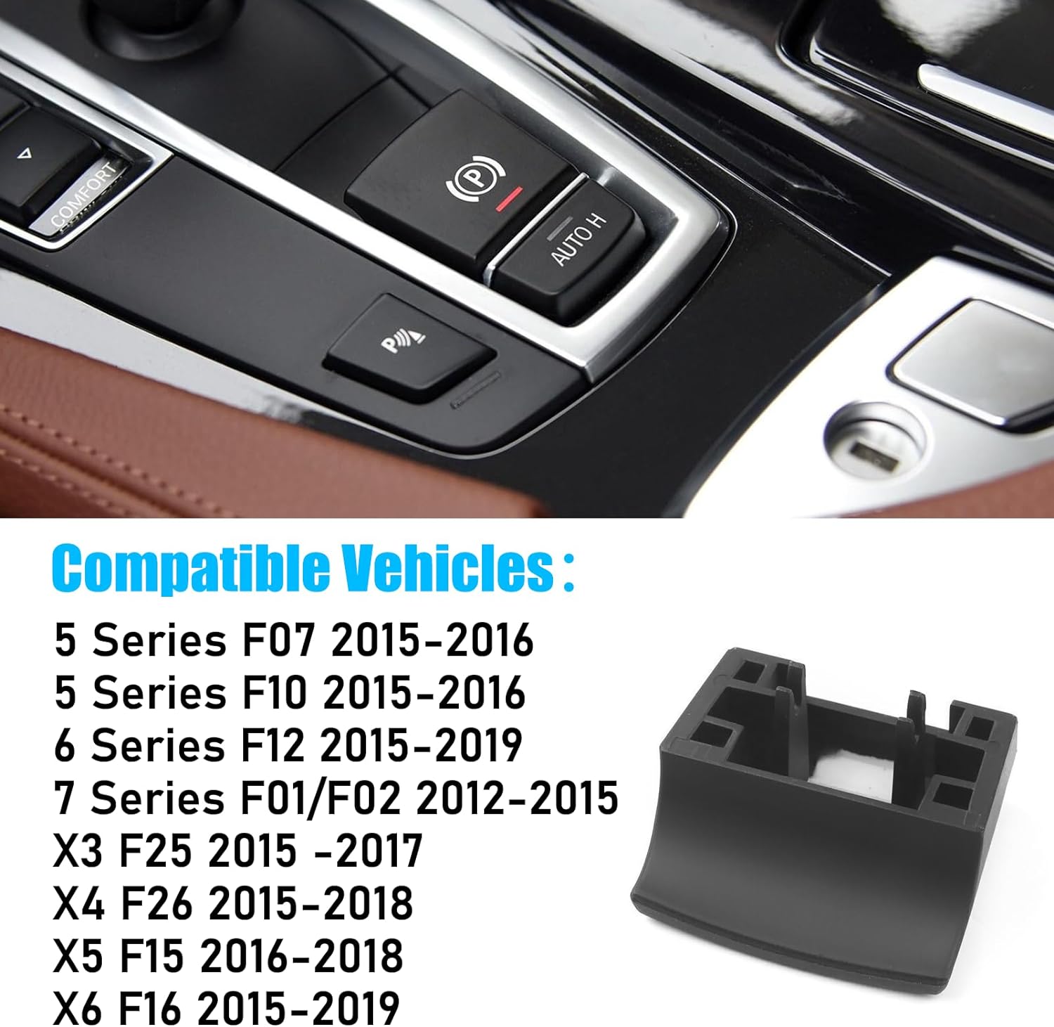 For BMW Parking Brake Button | F10/F12/F01/F25/F26/F15/F16 | 2015-2019 | YDSSTORE