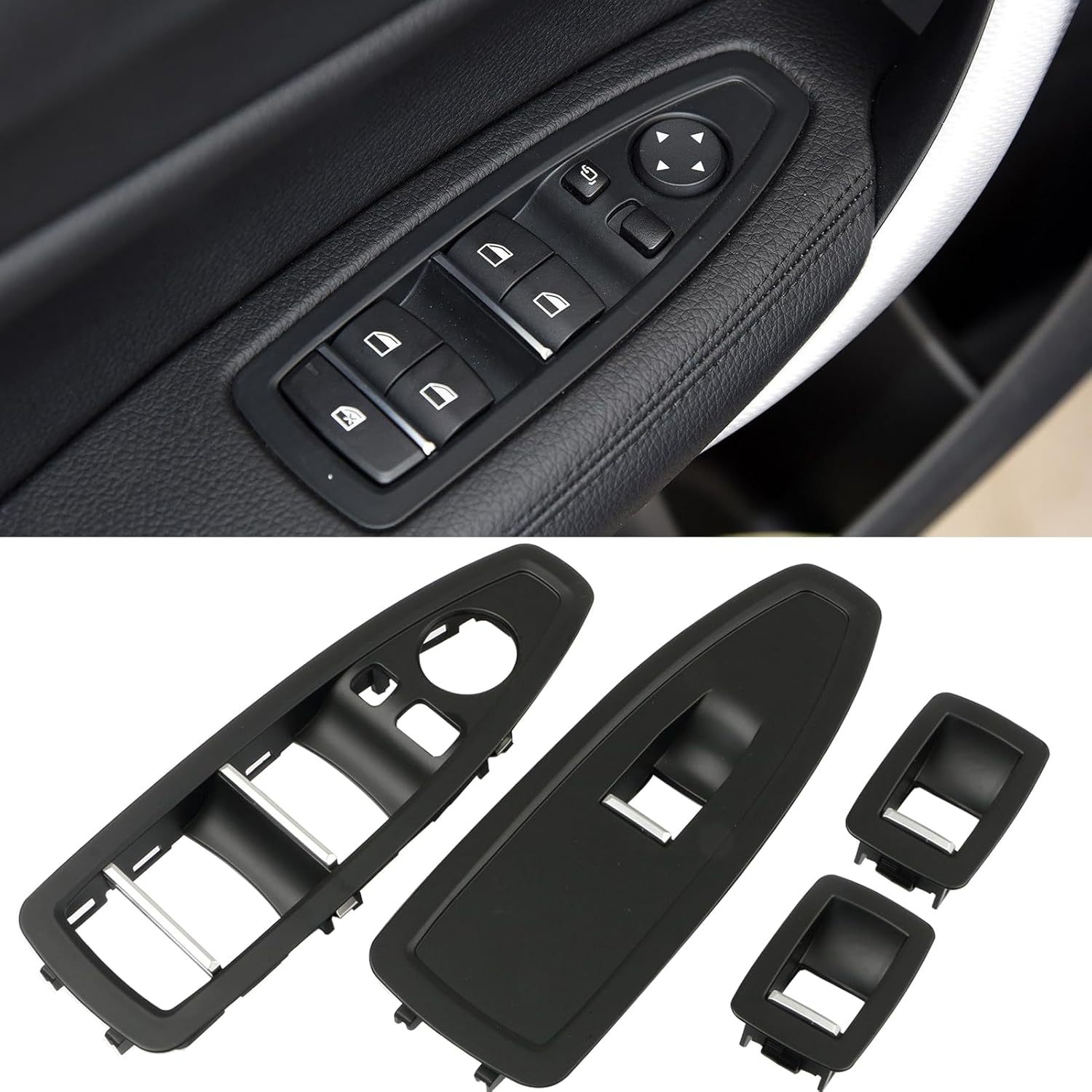 BMW 1'-4' Series Window Switch Panel Cover (2014-2019) | Black | YDSSTORE