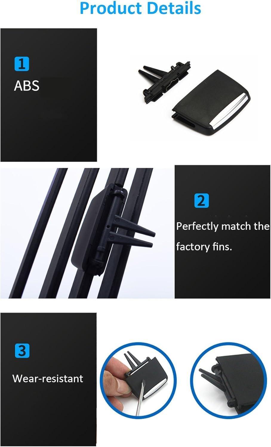 BMW Vent Clip Tab Repair Kit for Air Conditioning Grille Compatible with BMW X5 E70 2006-2012 X6 E71 2008-2013-autoydsstore