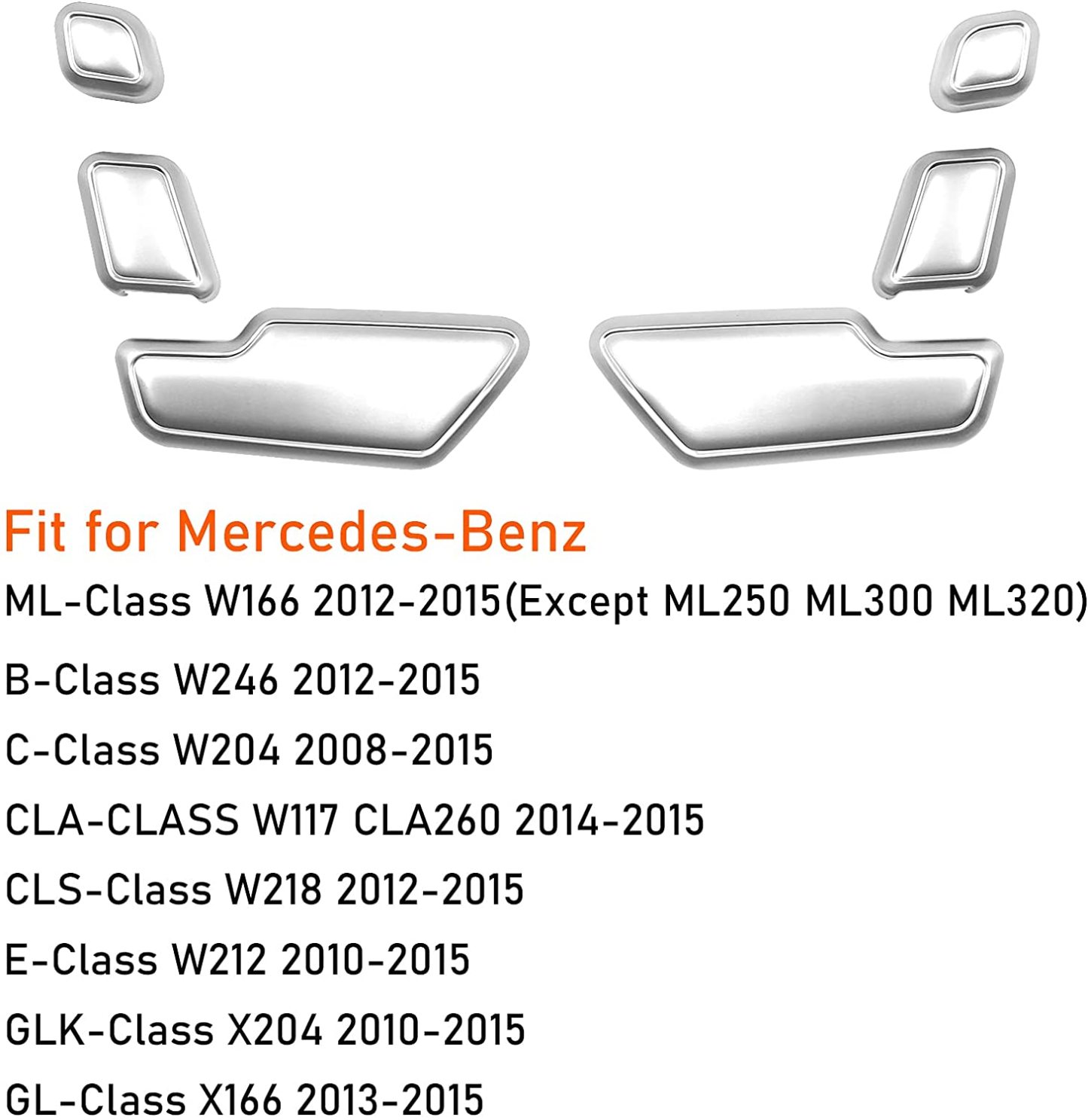 For Mercedes Benz Door Seat Switch Button - Left+Right | YDSSTORE