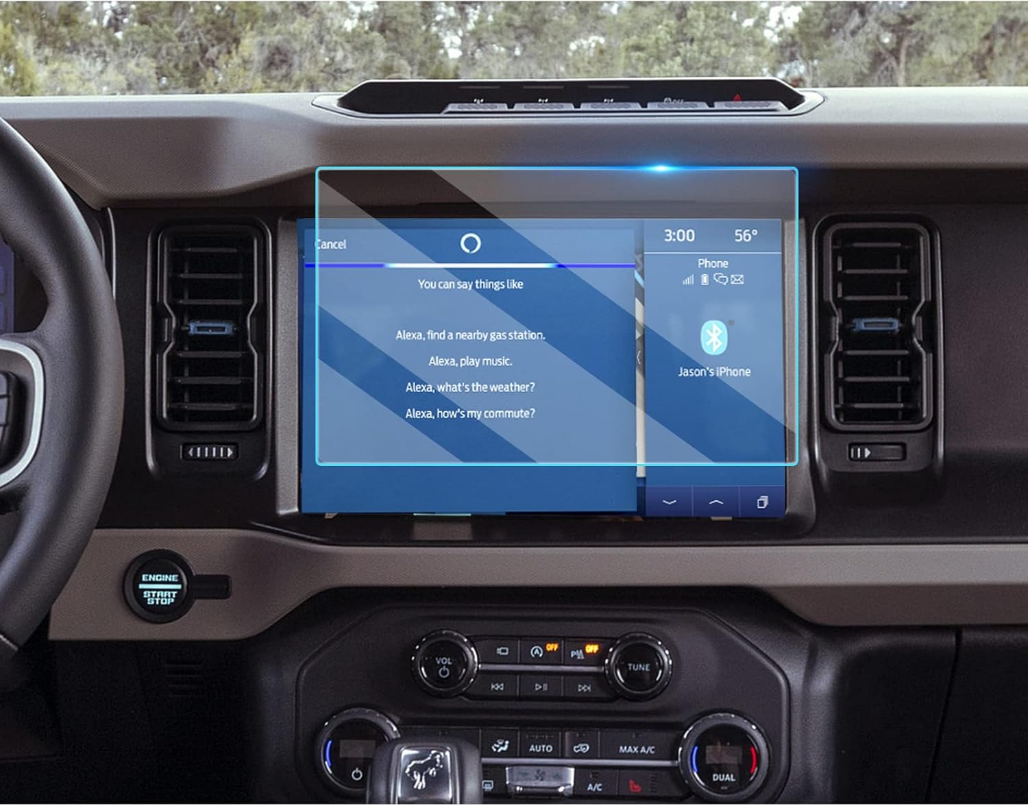 Ford Bronco Screen Protector 2021-2023.12 Inch| Jaronx