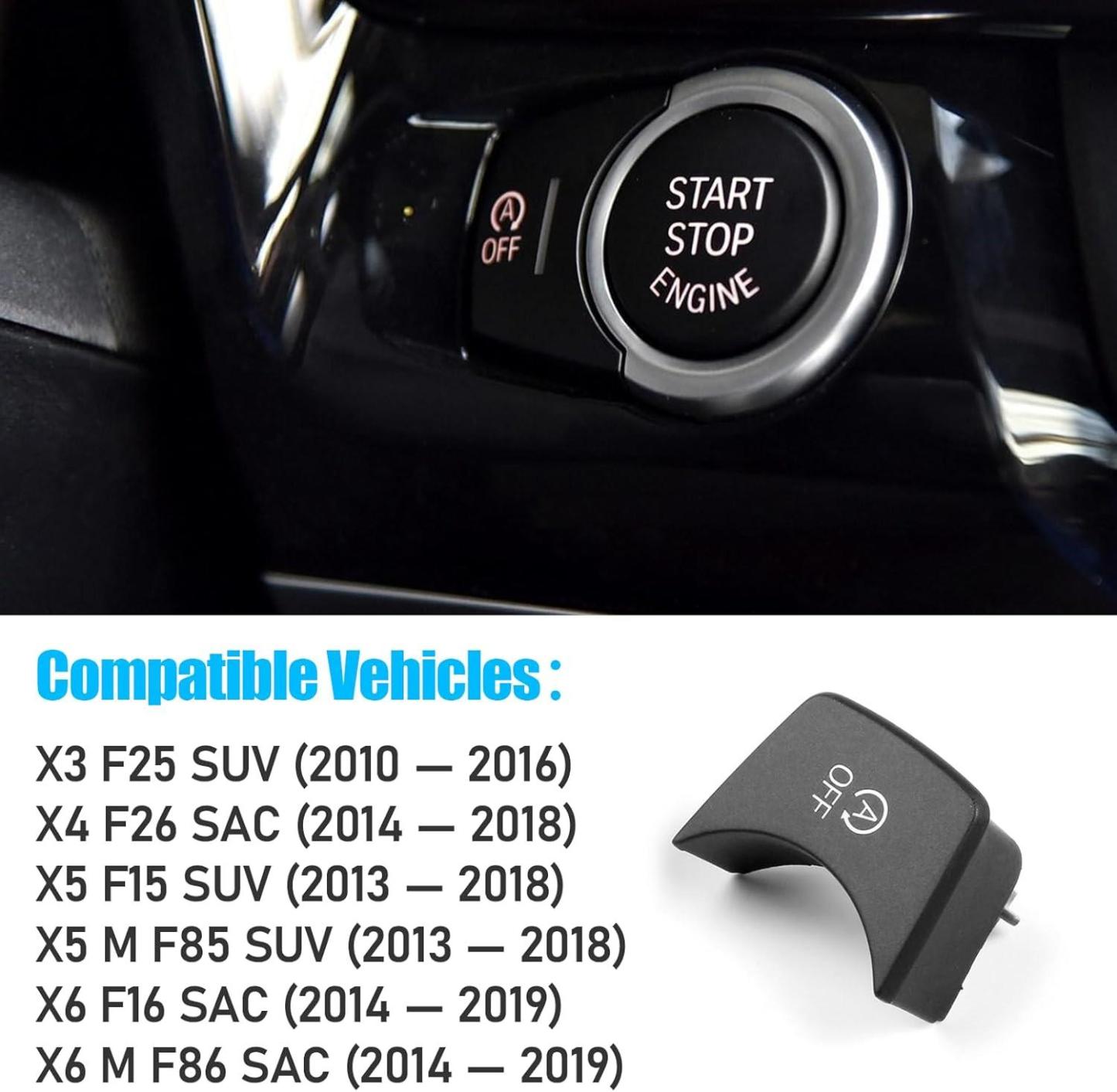 YDSSTORE Compatible with BMW Auto Start Stop OFF Button Replacement for X3 F25. X4 F26. X5 F15 F85. X6 F16 F86-autoydsstore