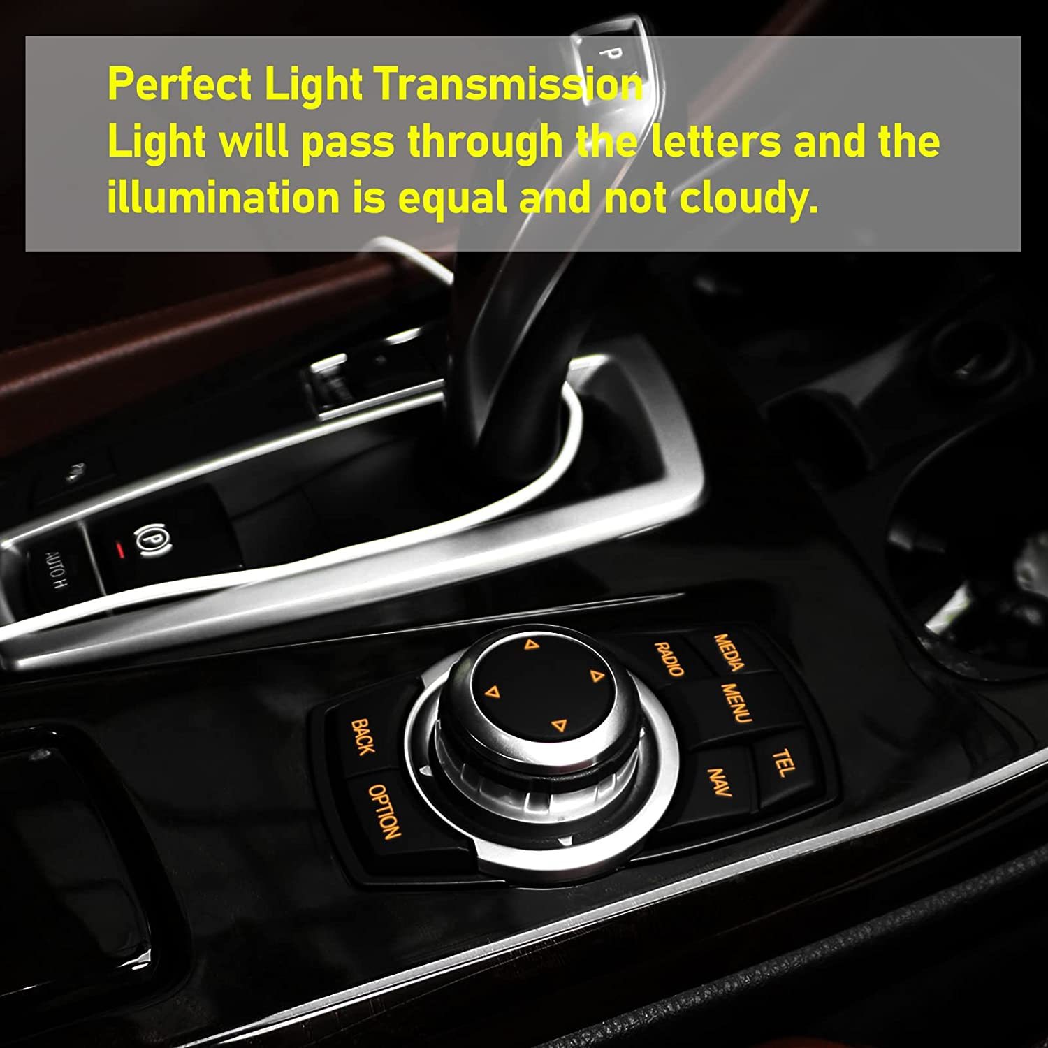 For BMW iDrive Auto Parts Button Covers | 1PCS | YDSSTORE