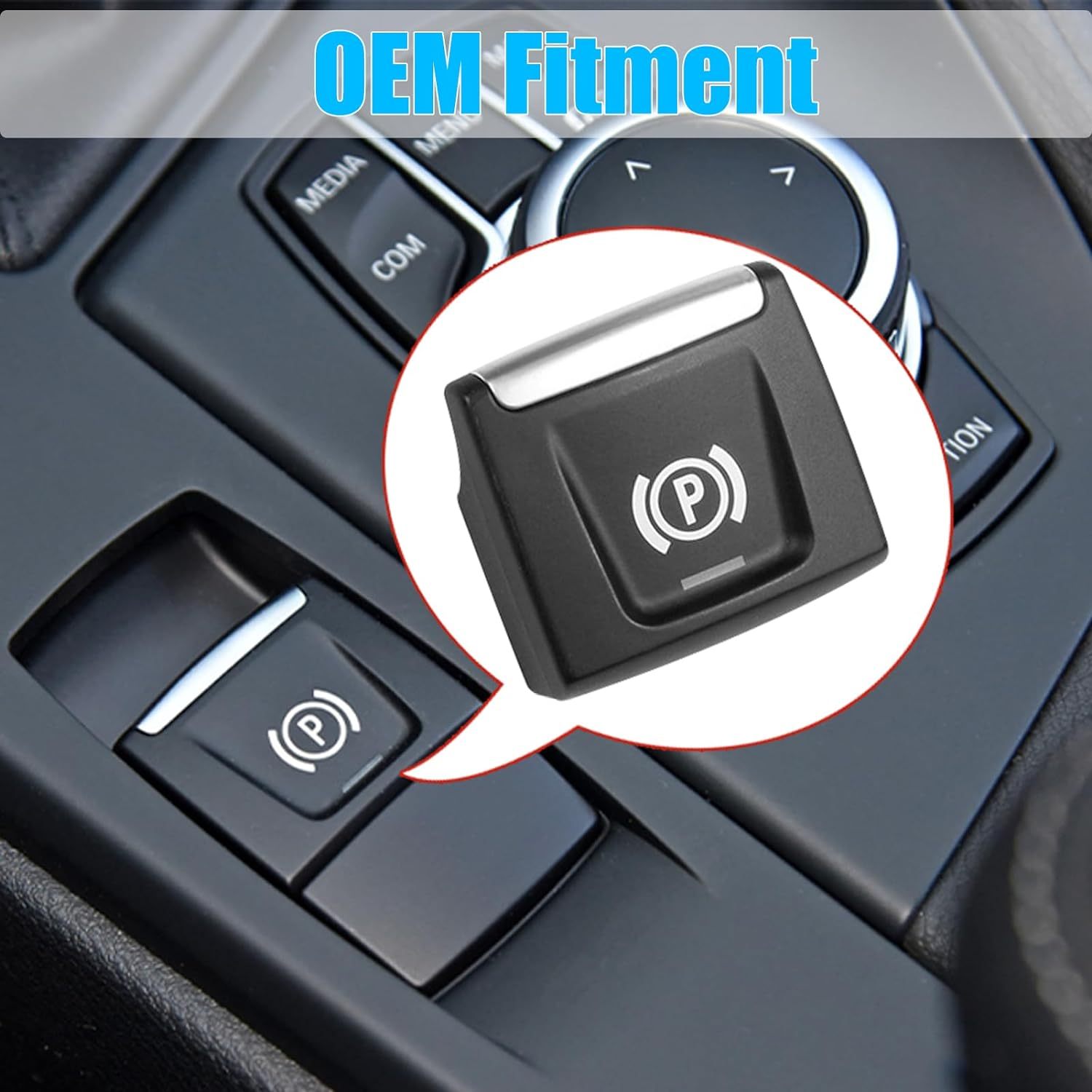 For BMW X1 X2 2 Electronic Parking Button P Button Cover Replacement | YDSSTORE