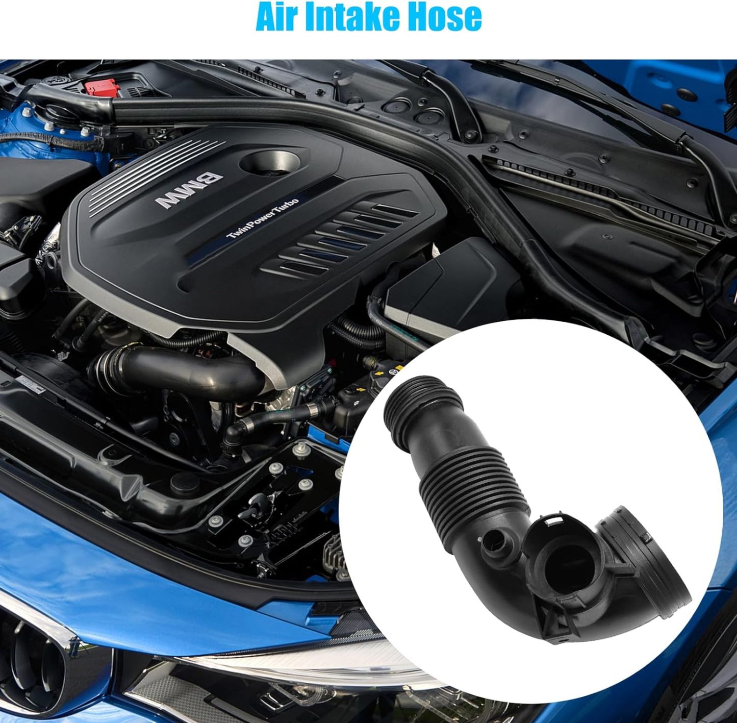 For BMW Air Intake Hose Inlet Tube Pipe Replacement 13717605638 |YDSSTORE