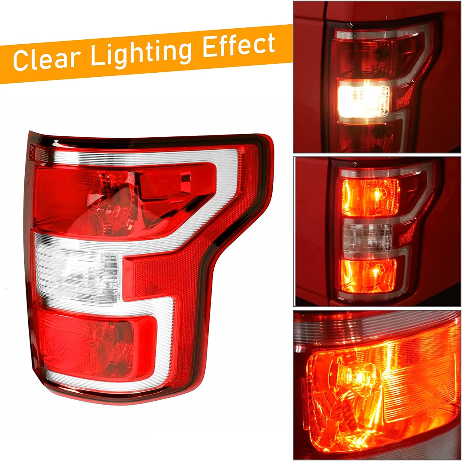 For Ford F150 Tail Light Assembly 2018 2019 2020 | YDSSTORE