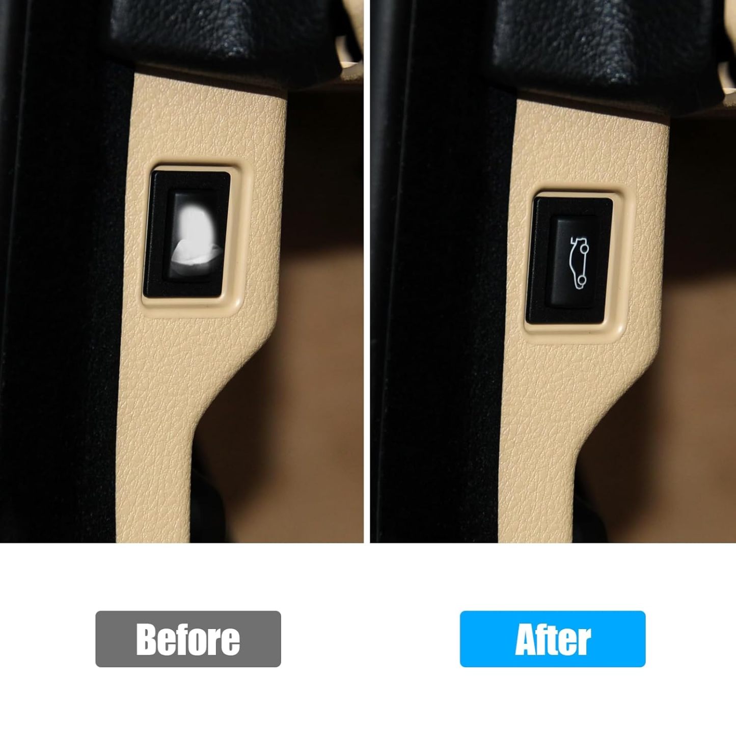 For BMW Trunk Switch Assembly Rear Release Switch 1 2 3 4 5 6 7 X1 X3 Z4 (Black) | YDSSTORE