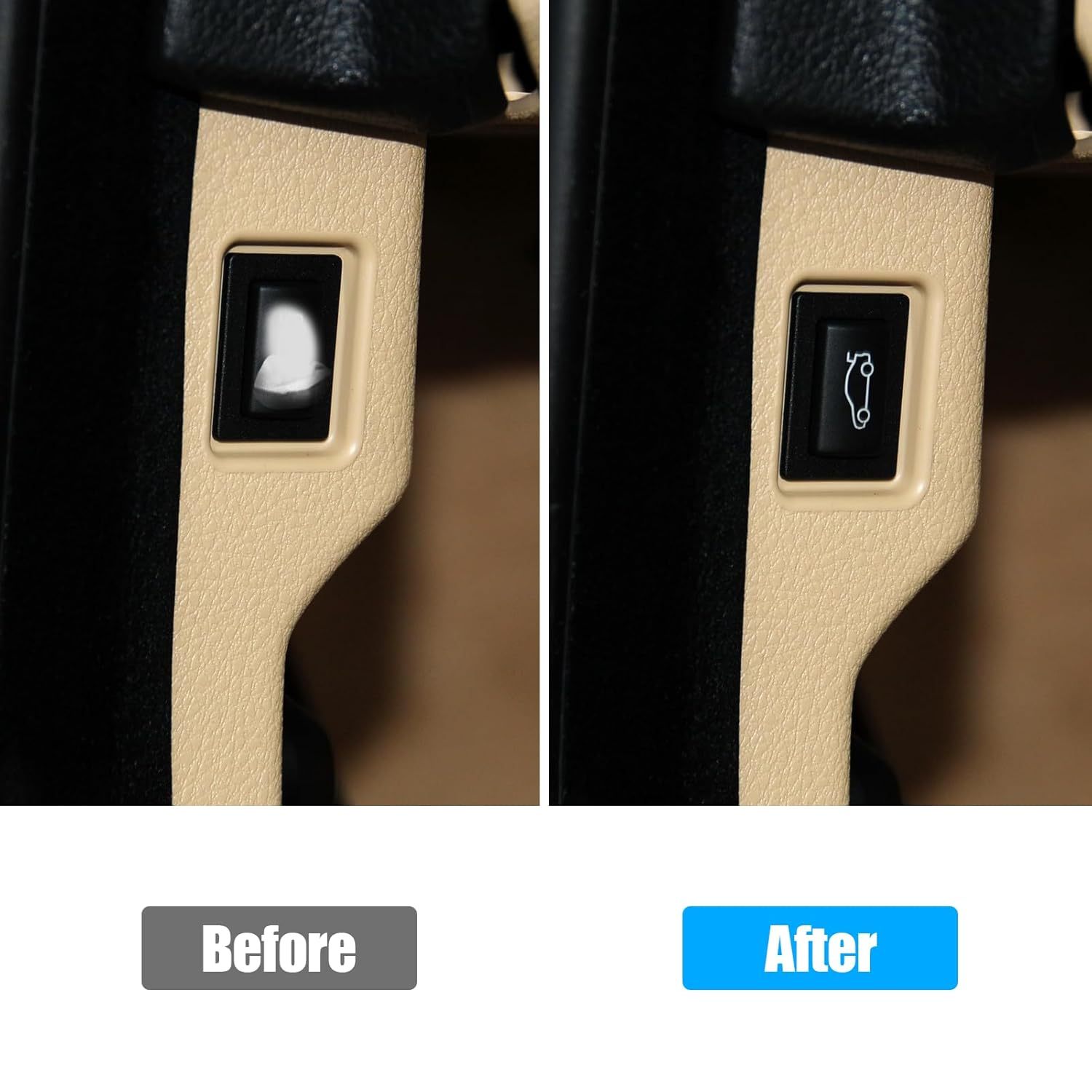 For BMW Trunk Switch Assembly Rear Release Switch 1 2 3 4 5 6 7 X1 X3 Z4 (Black) | YDSSTORE