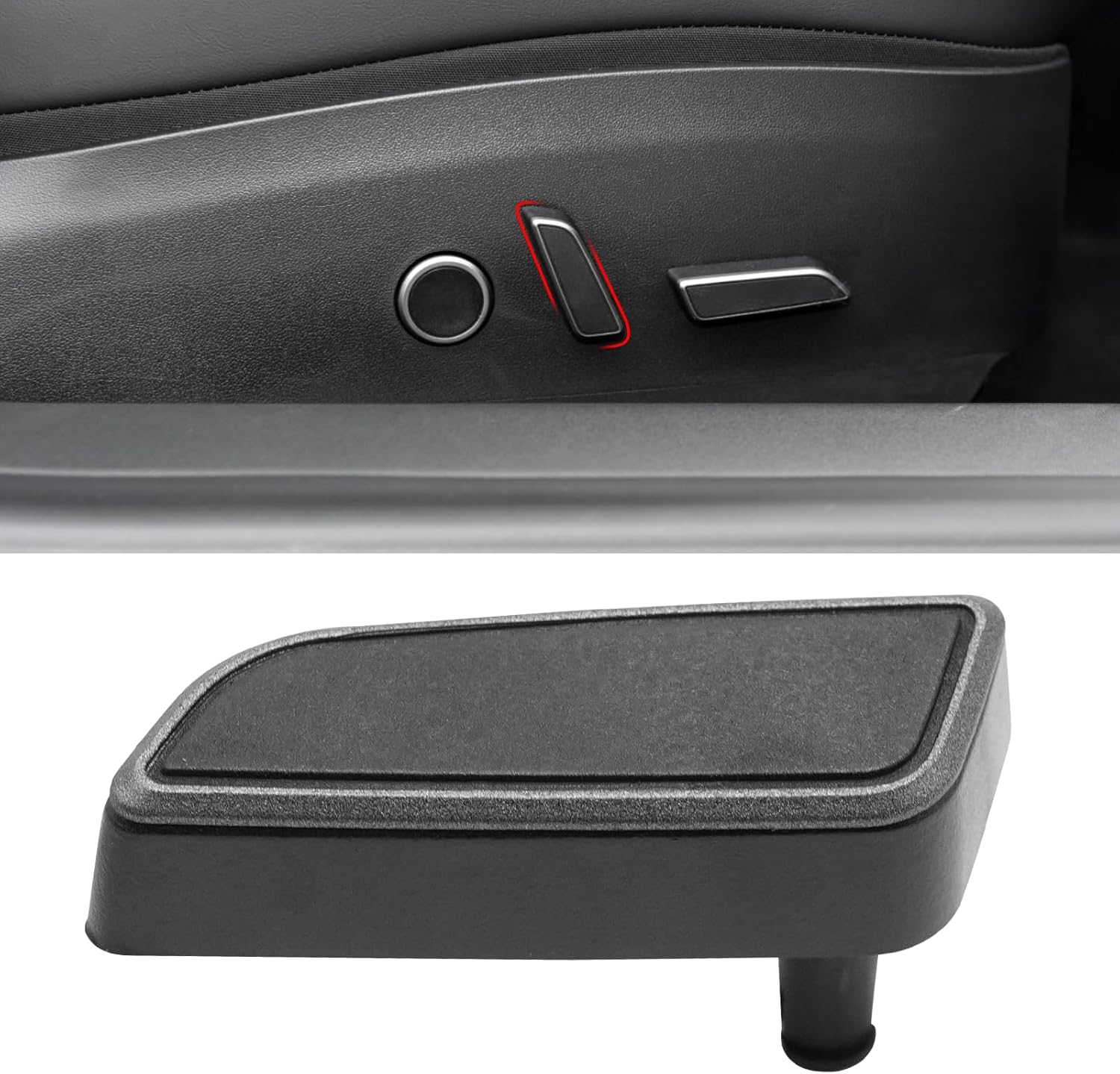 YDSSTORE Compatible with Tesla Model 3/Y Seat Adjuster Button 2021 2022 2023. Right Side Seat Back Froward Button Cover for Model 3 Model Y Seat Adjustement Button 1098843-01-E. Power Seat Switch Button-autoydsstore