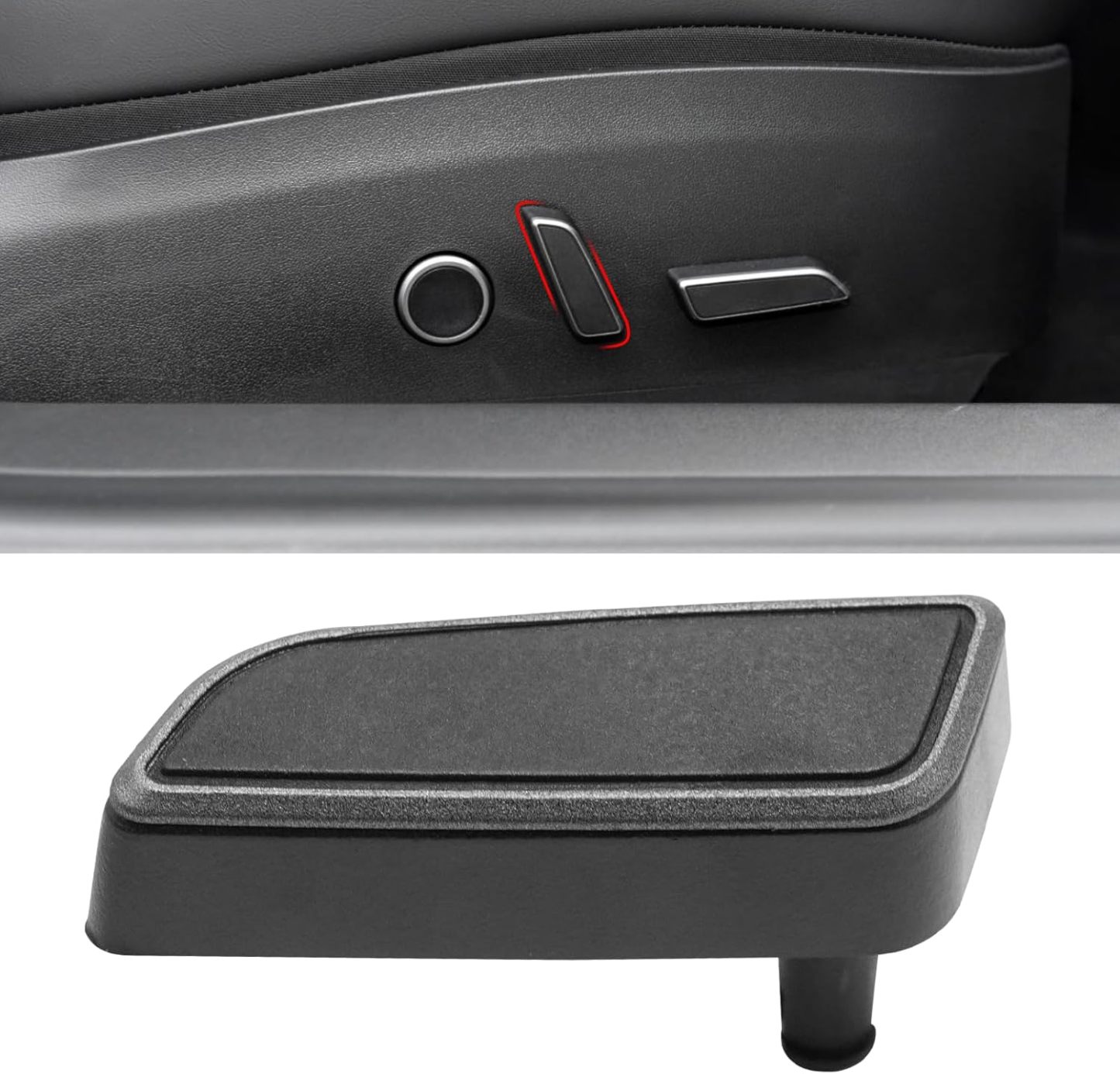 YDSSTORE Compatible with Tesla Model 3/Y Seat Adjuster Button 2021 2022 2023. Right Side Seat Back Froward Button Cover for Model 3 Model Y Seat Adjustement Button 1098843-01-E. Power Seat Switch Button-autoydsstore