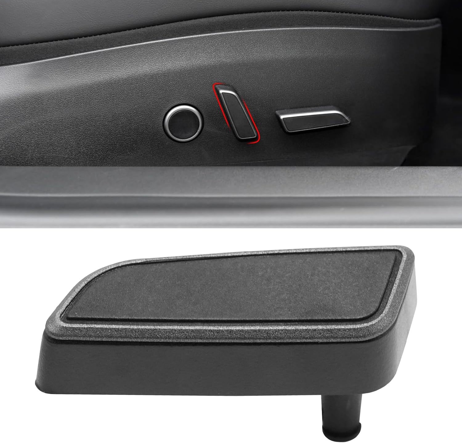 YDSSTORE Compatible with Tesla Model 3/Y Seat Adjuster Button 2021 2022 2023. Right Side Seat Back Froward Button Cover for Model 3 Model Y Seat Adjustement Button 1098843-01-E. Power Seat Switch Button-autoydsstore