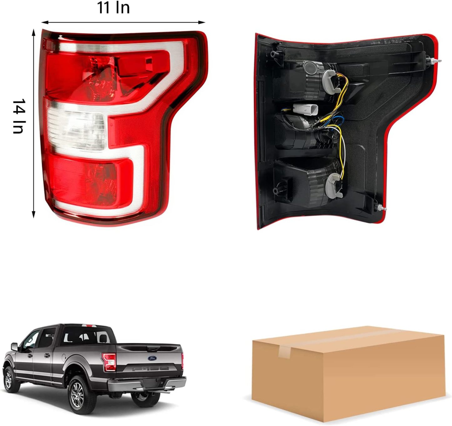 For Ford F150 Tail Light Assembly 2018 2019 2020 | YDSSTORE