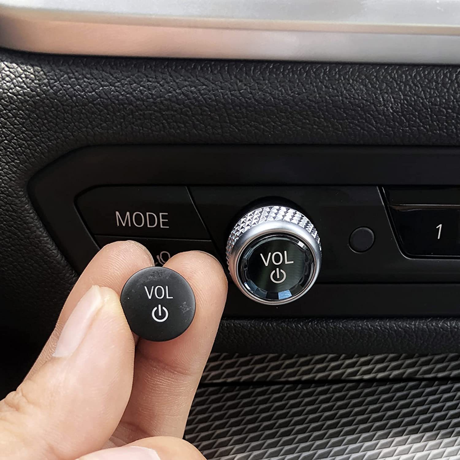 For BMW Crystal Volume Knob Button Covers | YDSSTORE