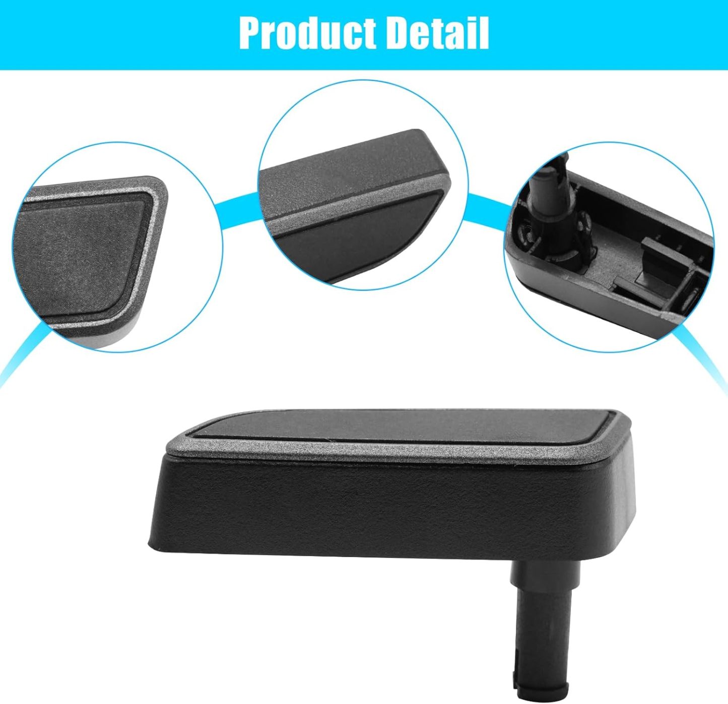 YDSSTORE Compatible with Tesla Model 3/Y Seat Adjuster Button 2021 2022 2023. Right Side Seat Back Froward Button Cover for Model 3 Model Y Seat Adjustement Button 1098843-01-E. Power Seat Switch Button-autoydsstore