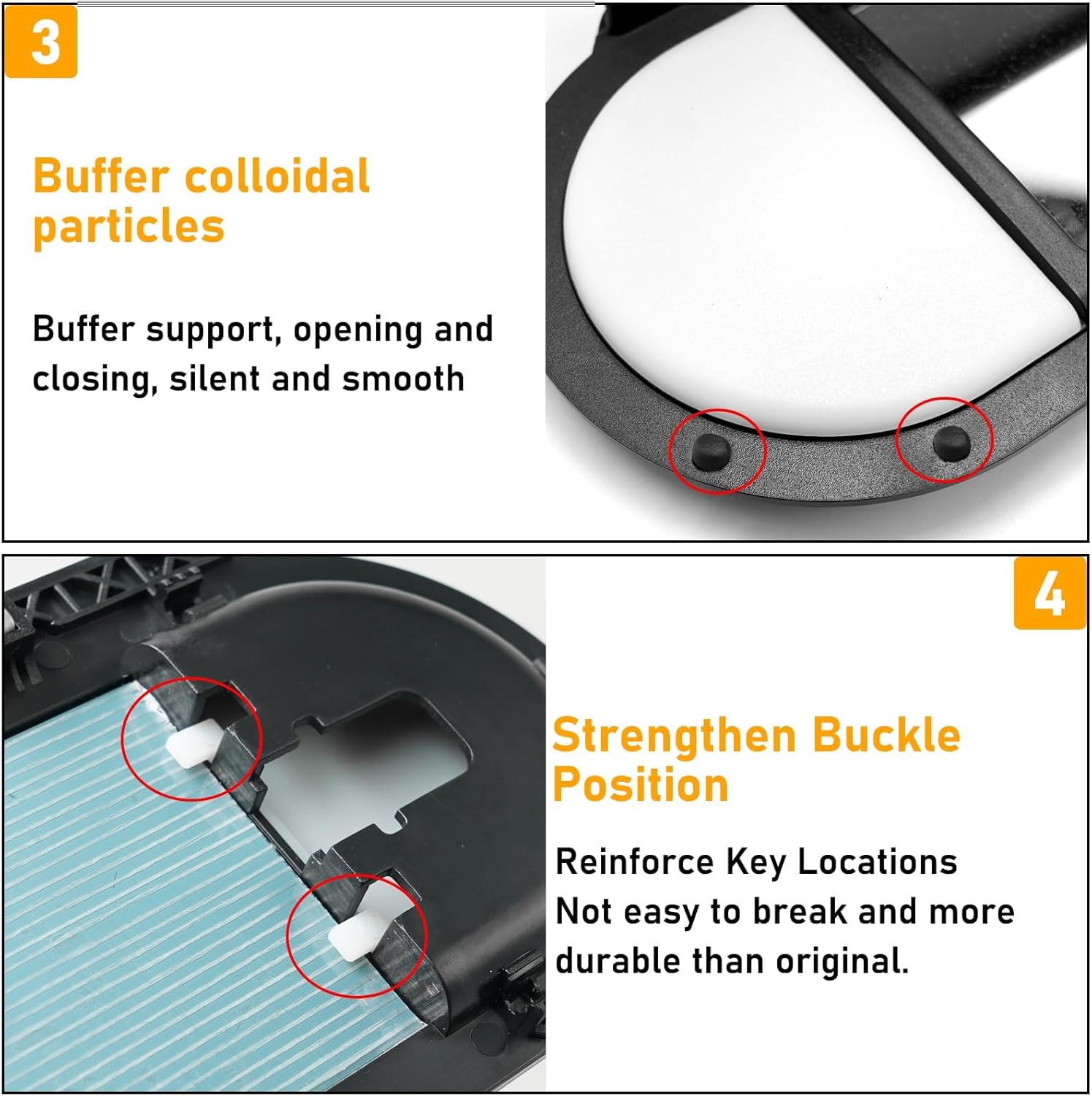 Mini Cooper Sun Visor Vanity Mirror Cover 2015-2022.Front Visor Illuminated Mirror Cover Replacement F55/56/60 for Left/Right.1PCS Sun Visor Makeup Mirror Buckle Cover.Black| YDSSTORE-autoydsstore