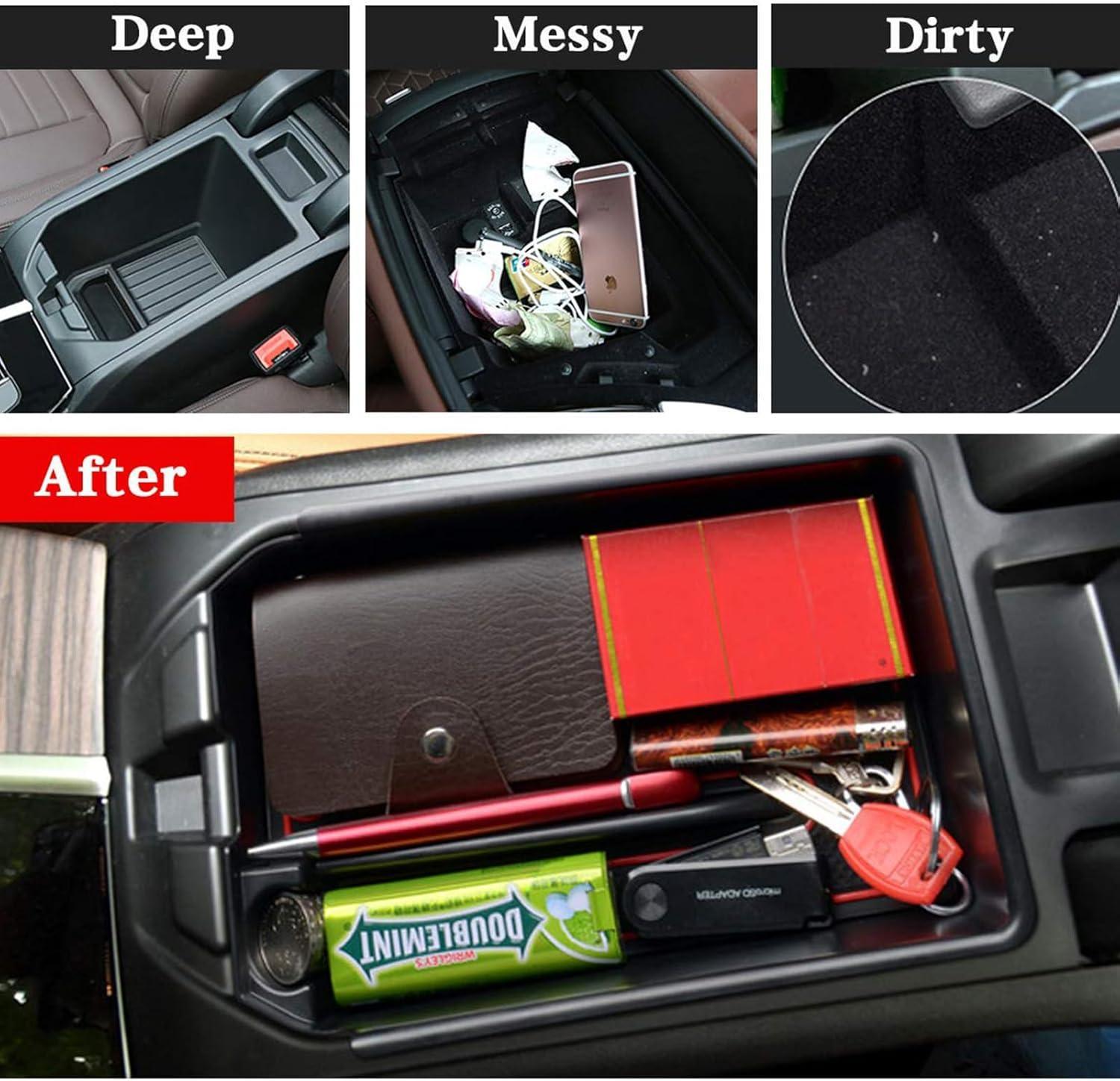 Compatible with BMW X3 G01 (2018-2024) & X4 G02 (2019-2024) | Custom Center Console Organizer