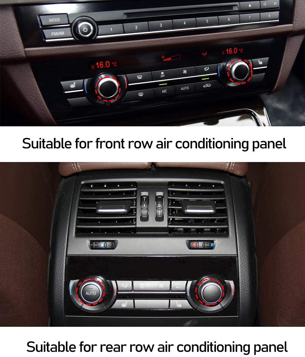 Modified for BMW 5/6/7/X5/X6 Air Conditioning Knob Button Covers | YDSSTORE