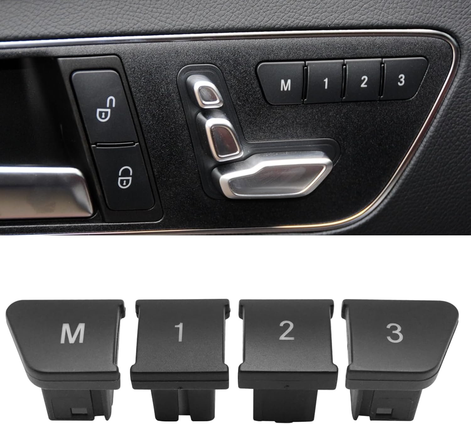 Seat Memory Button Replacement For Mercedes Benz C E ML CLA GLK GL CLS GLA GLE GLS (Left) | YDSSTORE