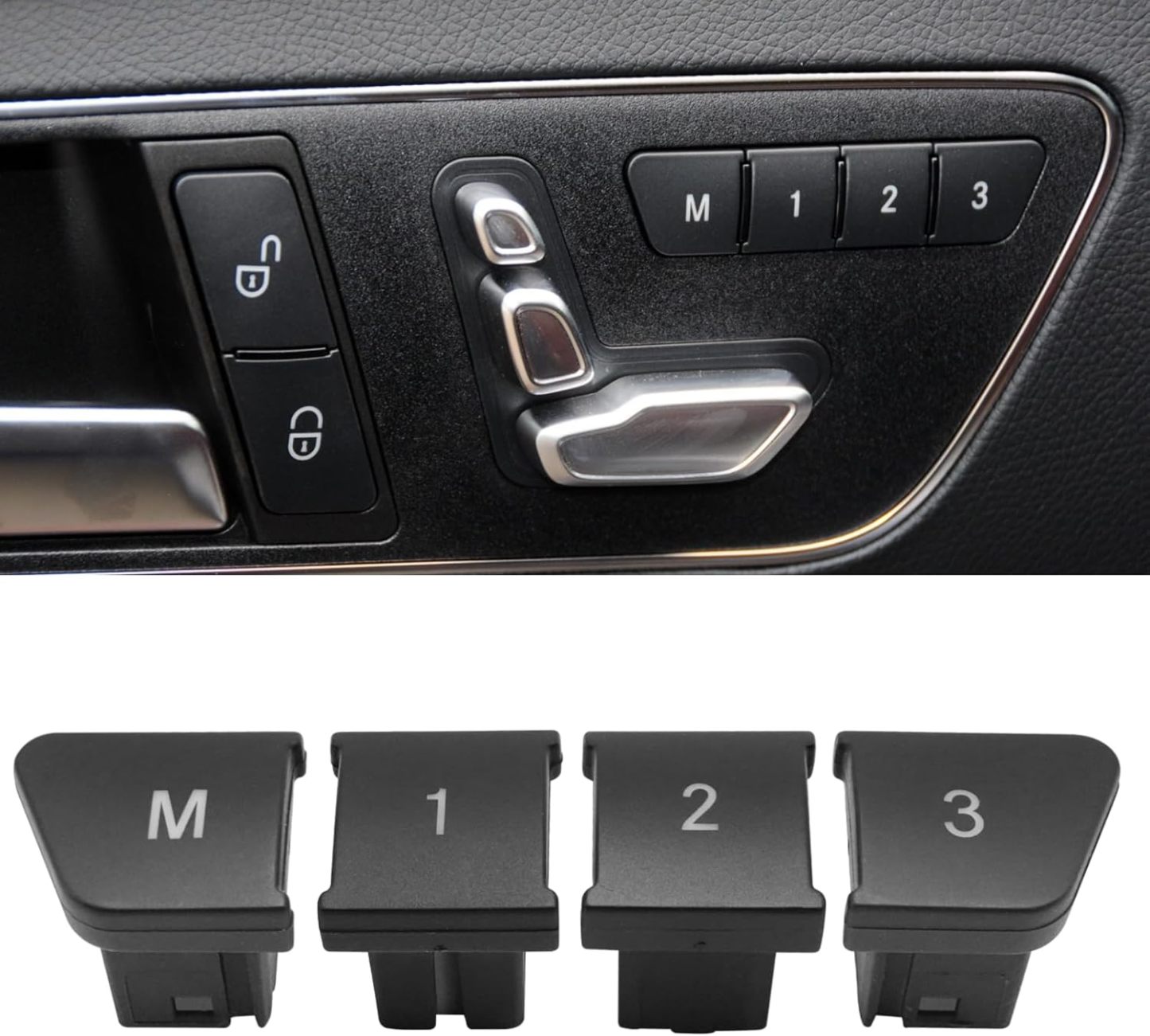 Seat Memory Button Replacement For Mercedes Benz C E ML CLA GLK GL CLS GLA GLE GLS (Left) | YDSSTORE