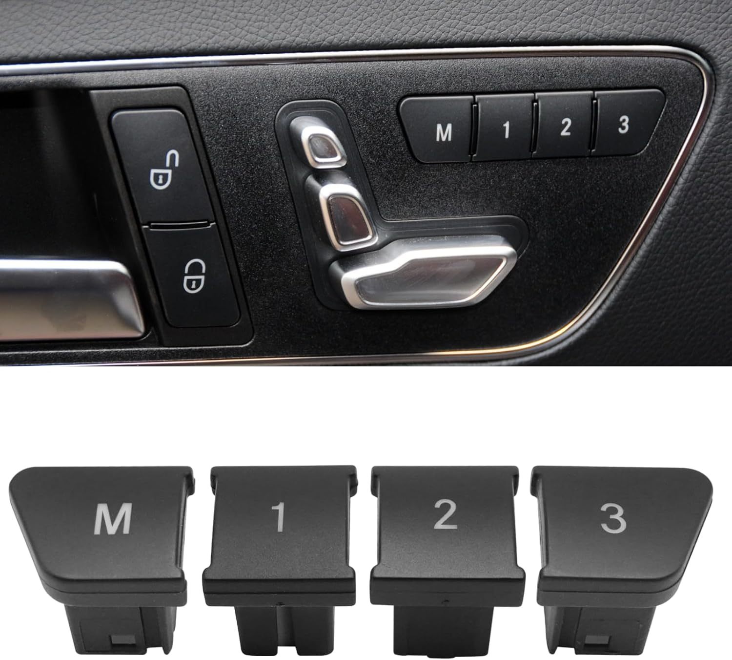 Seat Memory Button Replacement For Mercedes Benz C E ML CLA GLK GL CLS GLA GLE GLS (Left) | YDSSTORE