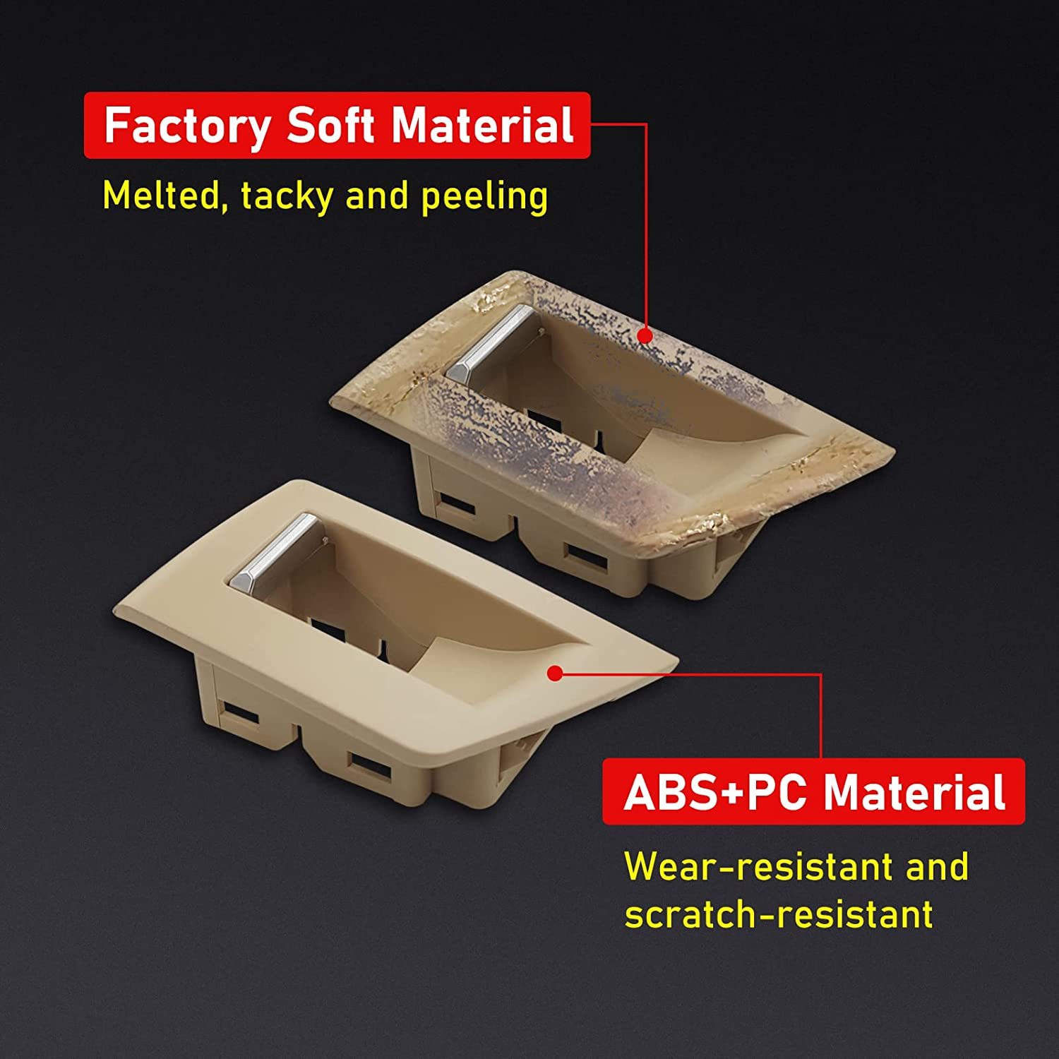 Upgraded For BMW 5 Series F10/F11 Window Switch Covers | Right | YDSSTORE