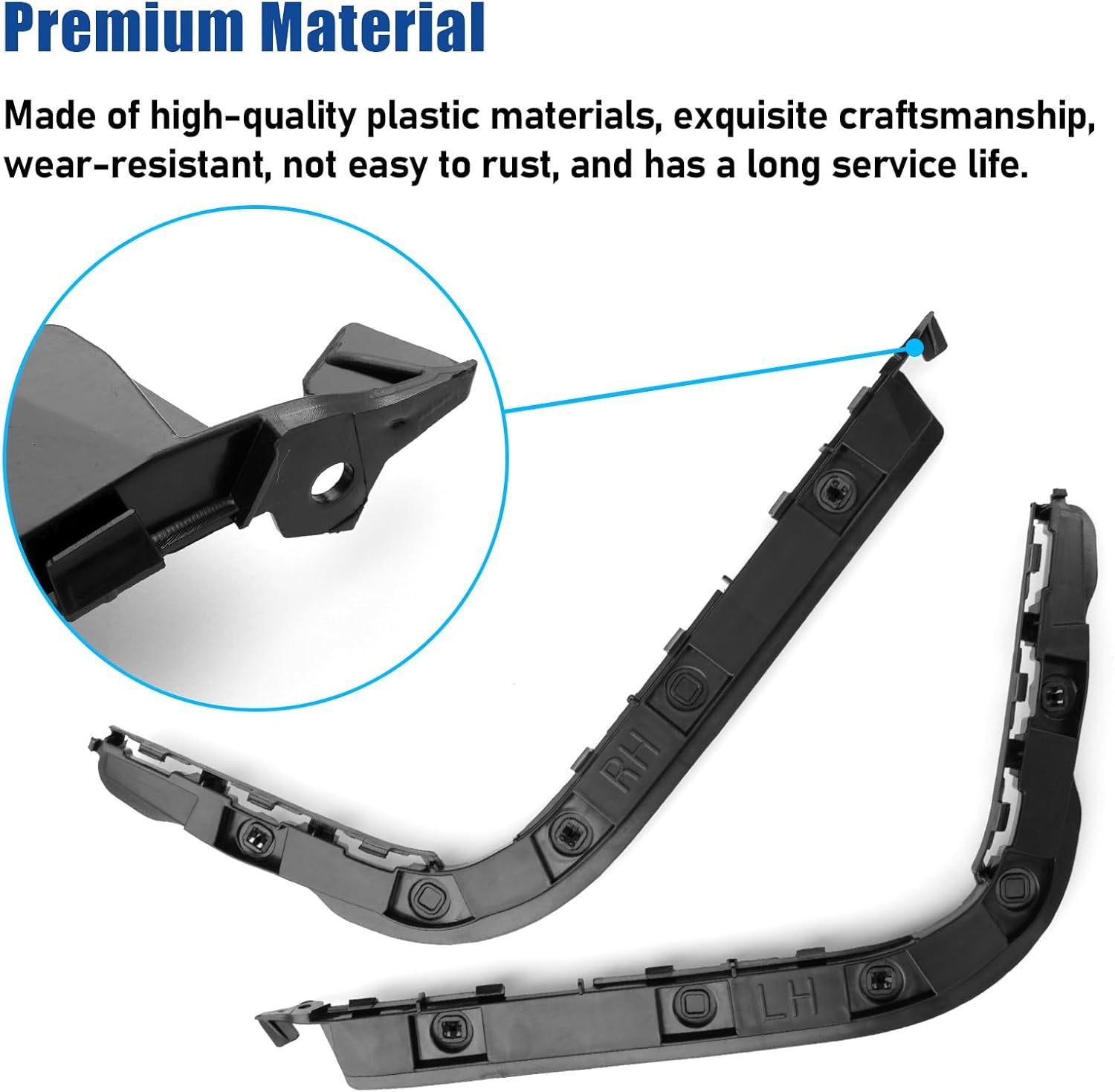 For Tesla Model 3 Rear Bumper Bracket Left & Right Rear Fender Bumper | YDSSTORE