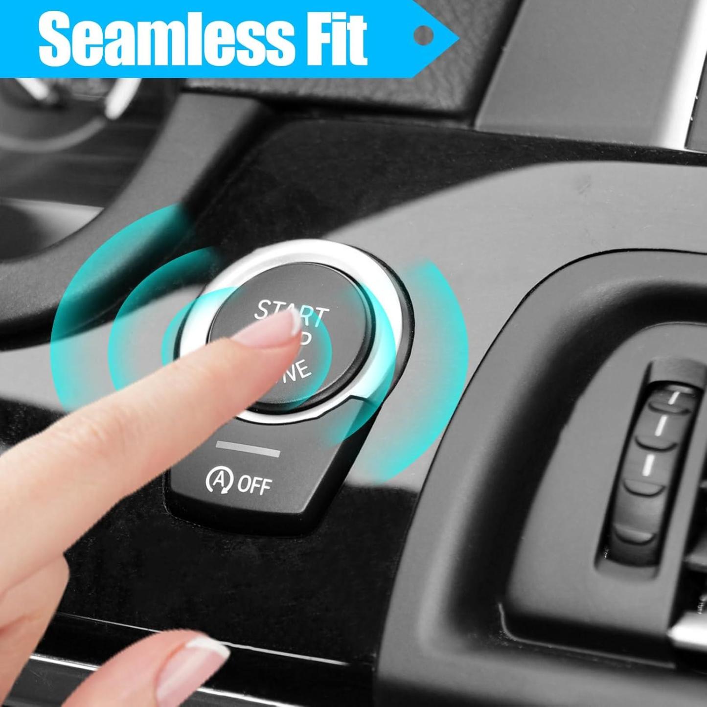 Compatible with BMW A Off Button Replacement for 5 Series F07 F10 F11. 6 Series F06 F12 F13. 7 Series F01 F02 - Engine Start Stop Off Button Replacement for BMW 5. 6. 7 Series-autoydsstore
