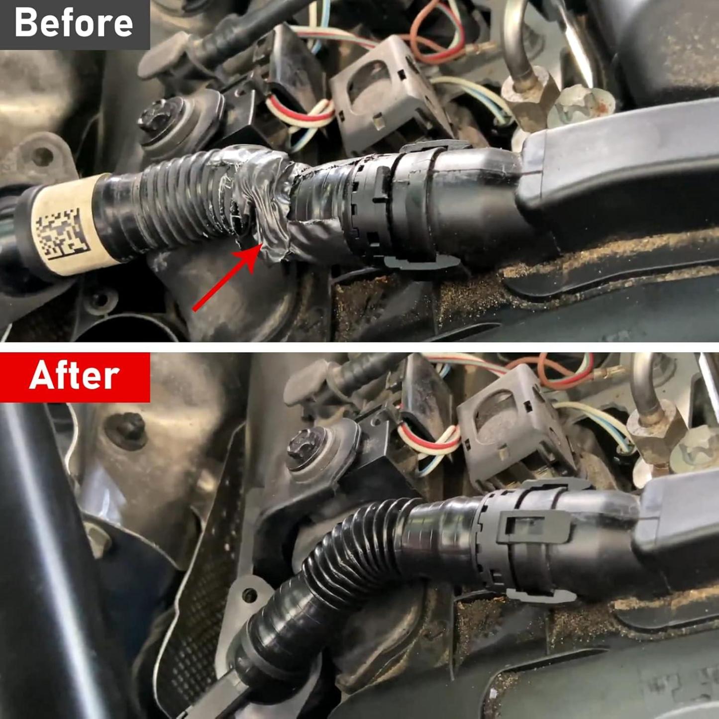 Crankcase Vent Hose Valve Cover 11127584128 for BMW N55 Engine PCV Breather Hose Compatible with  E88  E90 E91 F10 F11 F12 F13 E84 F25 F26  E70 F15 E71 F16-autoydsstore