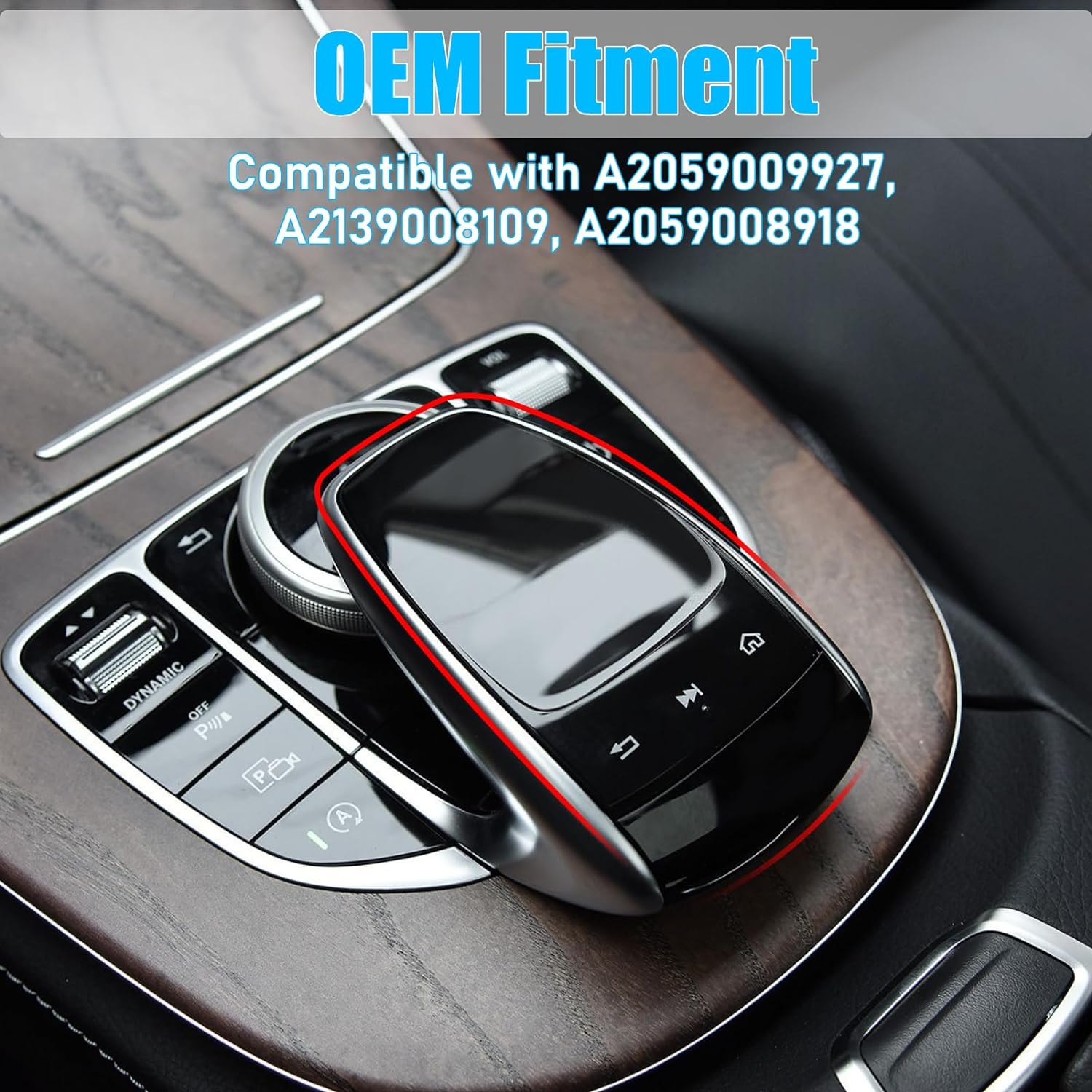 Multimedia Touchpad Cover For Mercedes Benz C E S GLC GLS GLE (B Model) | YDSSTORE