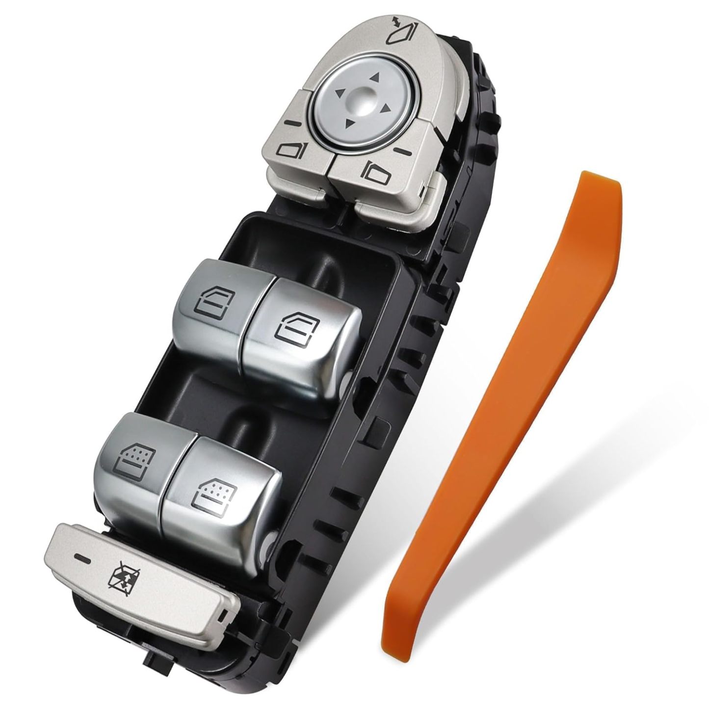 2229056800 Left Driver Side Door Power Window Switch Fit for Mercedes Benz C300 C400 GLC300 2015 2016 2017 2018 2019 2020 2021 Black