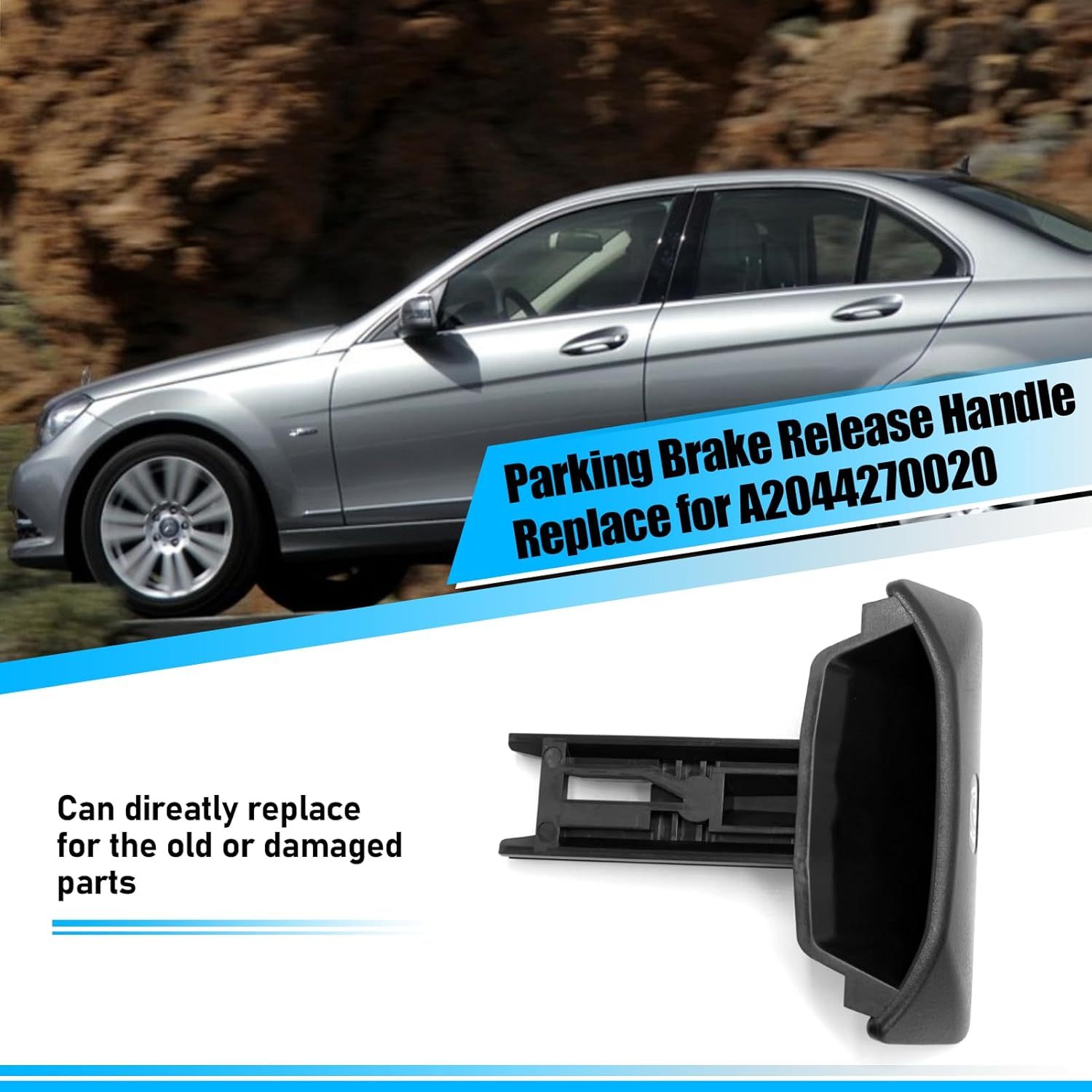 Parking Brake Release Handle For Mercedes Benz C E CLS GLK Class | YDSSTORE