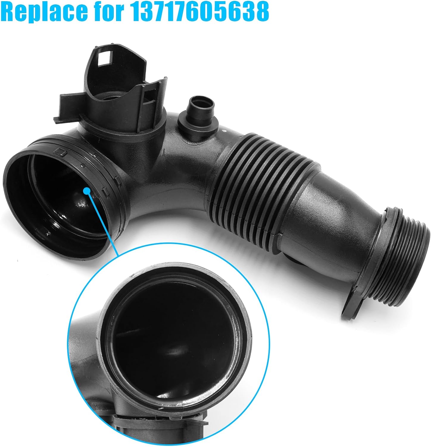 For BMW Air Intake Hose Inlet Tube Pipe Replacement 13717605638 |YDSSTORE