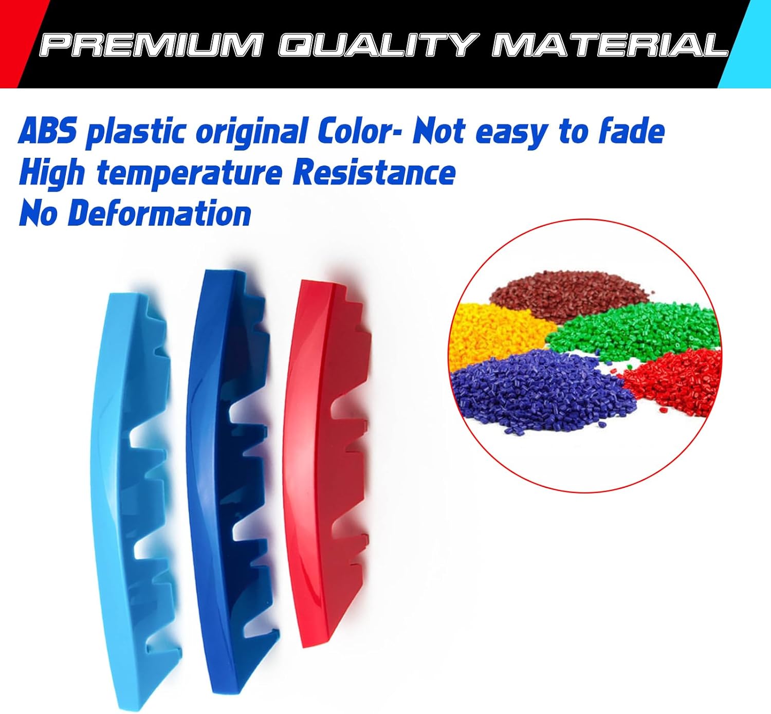 YDSSTORE M-Colored Tri Grille Insert Trim Strips for BMW G29 Z4 (2019-up) | Compatible with 13-Beam Front Center Kidney Grilles-autoydsstore