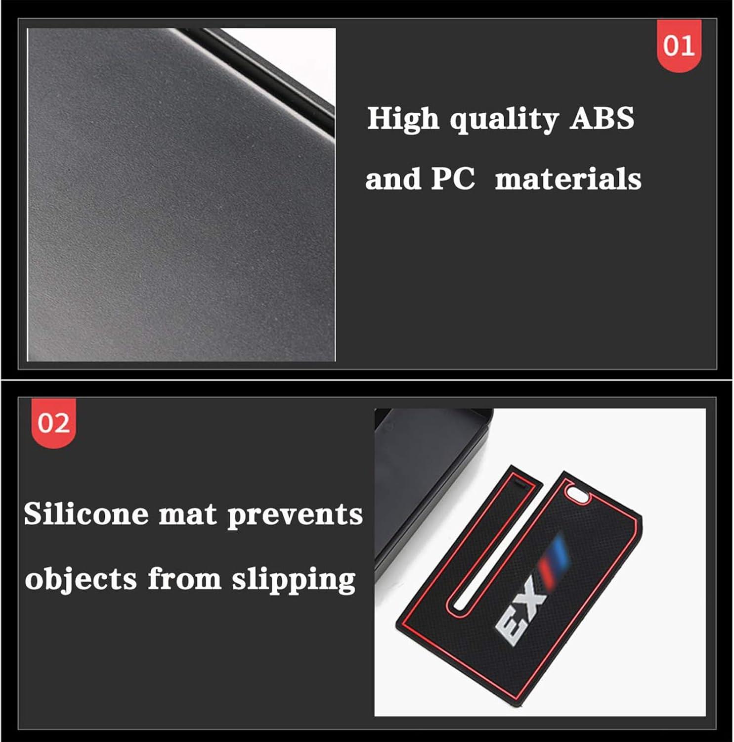 Compatible with BMW X3 G01 (2018-2024) & X4 G02 (2019-2024) | Custom Center Console Organizer