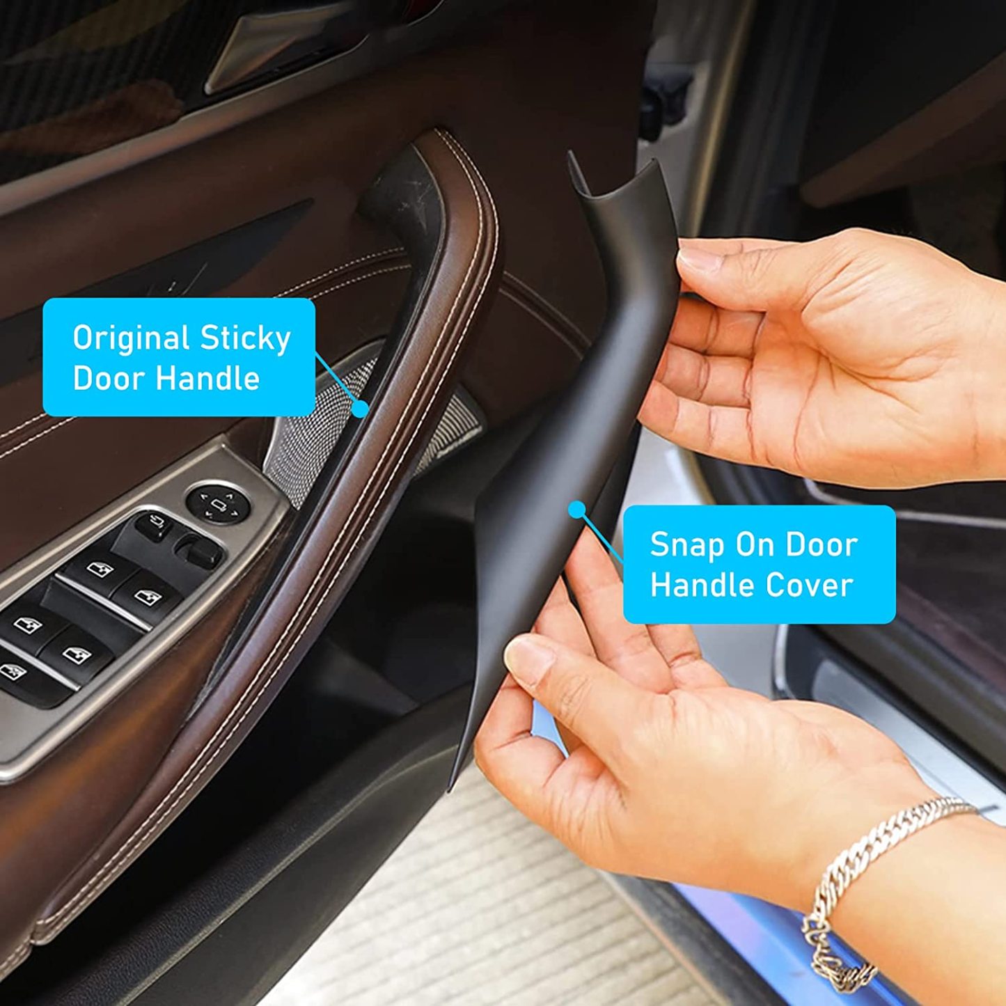 For BMW 5 Series Car Door Handle-G30/G31/F90 2pcs | YDSSTORE
