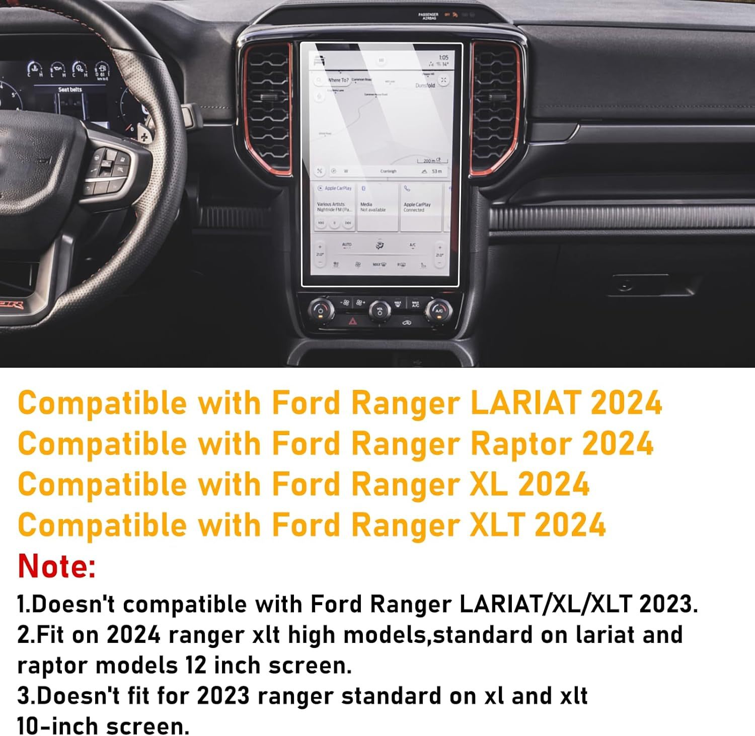 Ford Ranger Screen Protector 2024| Jaronx