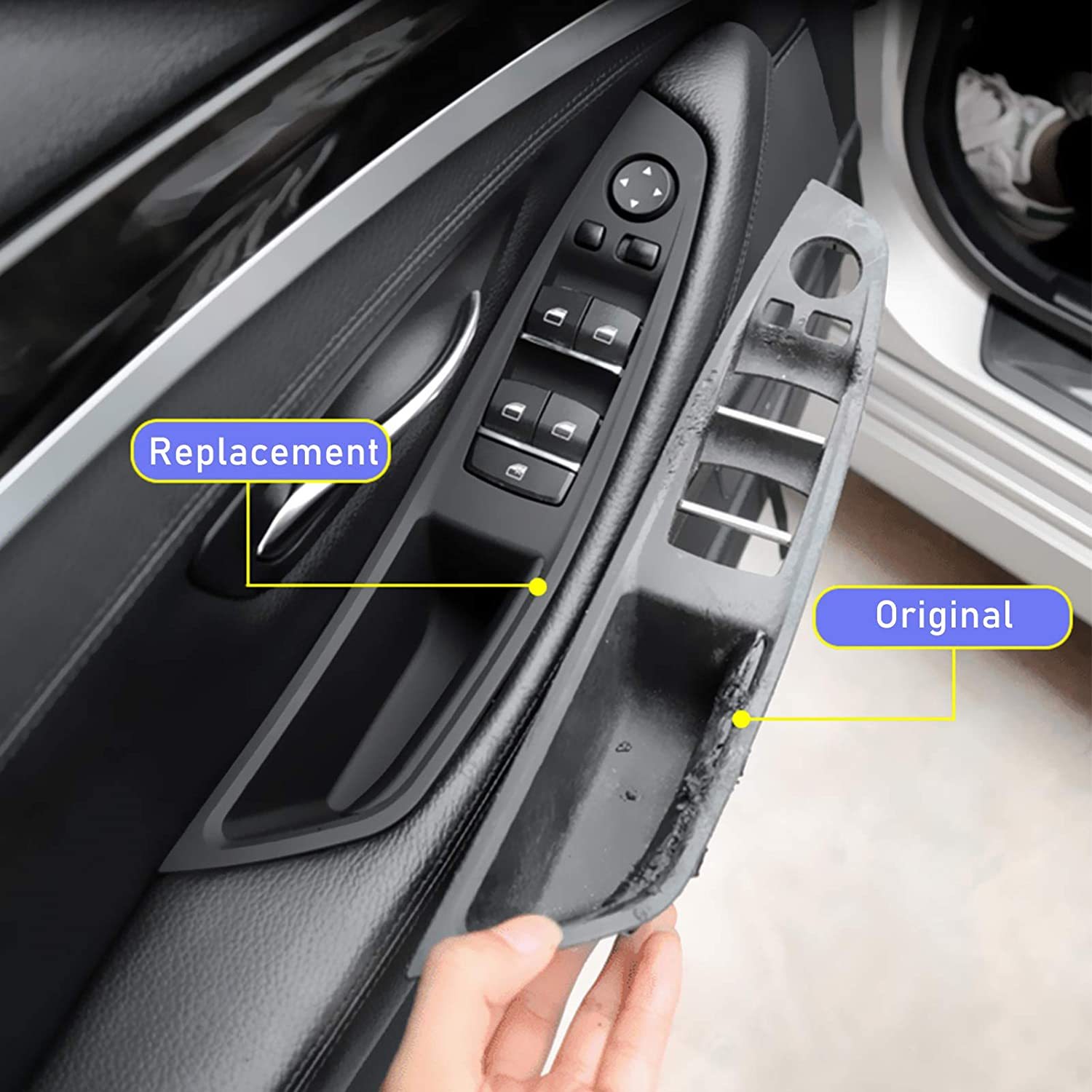 For BMW 5 Series F10/F11 Window Switch Covers | Left | YDSSTORE