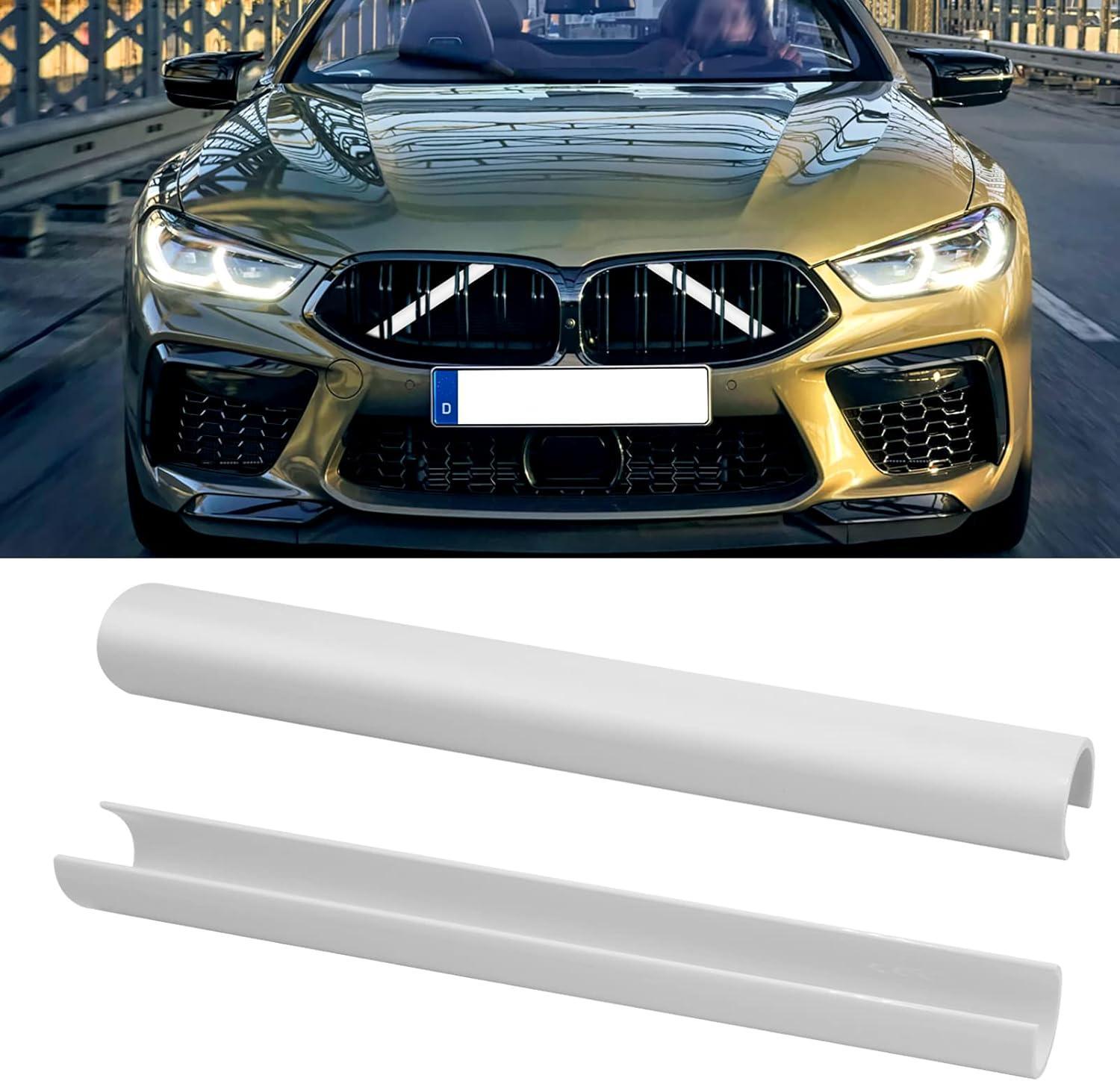 Compatible with BMW Grille Inserts Trims & V Brace Wrap Covers | Red Grill Stripes for 1. 2. 3. 4. 5. 6. 7 Series (F20. F22. F30. F32. G30. G32. G11. G12)-autoydsstore