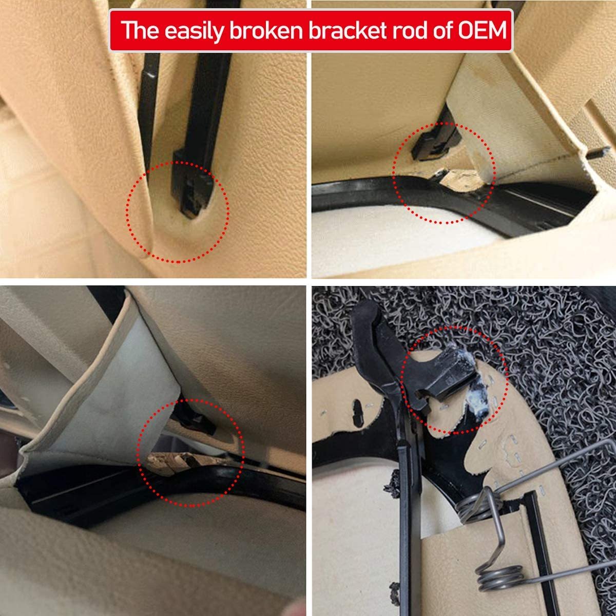 For BMW 5'/7' Seat Back Pocket Cover | YDSSTORE