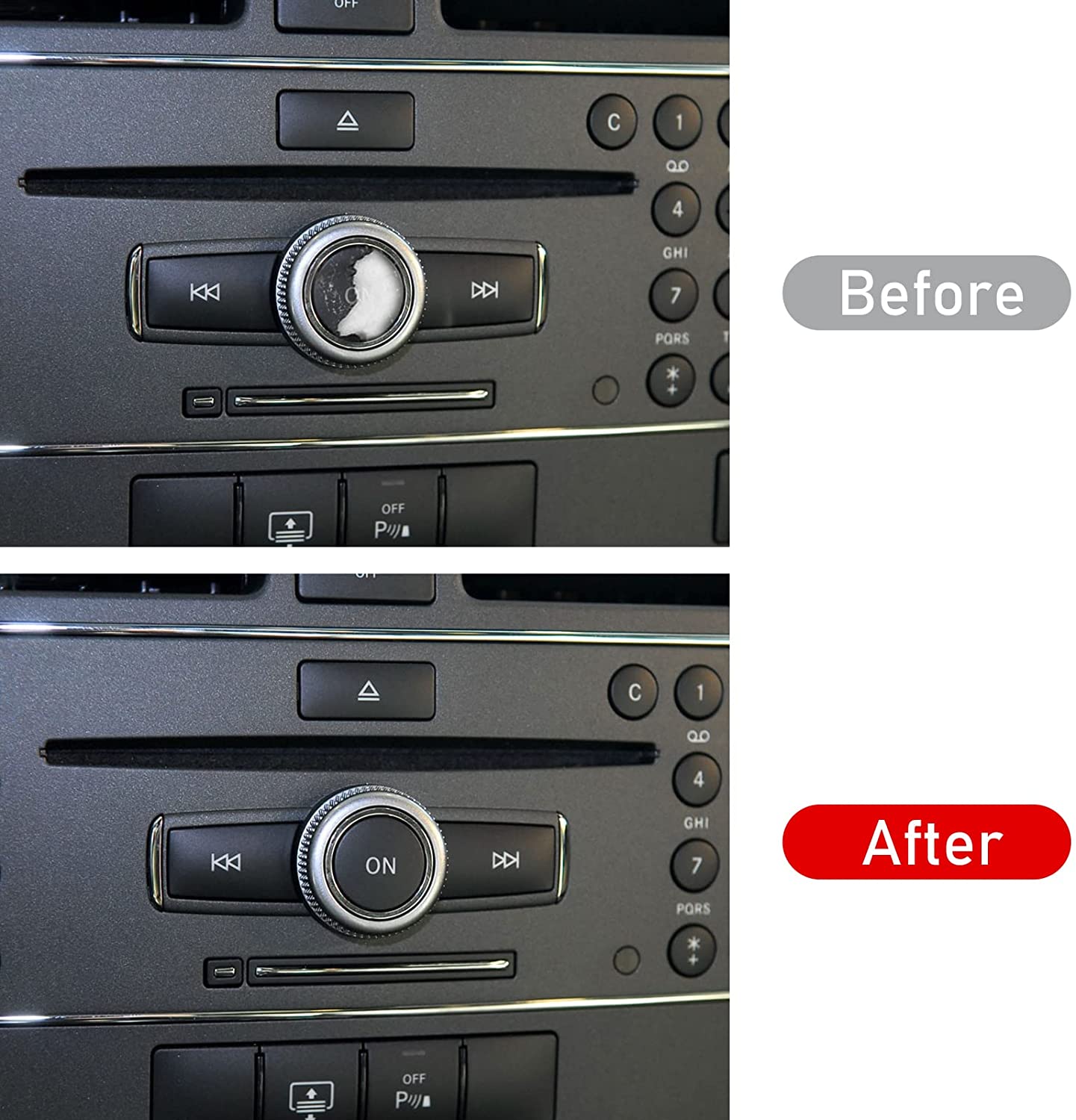 For Mercedes Benz C-Class W204 S204 2008-2011.GLK X204 CD Control Panel On Button | YDSSTORE