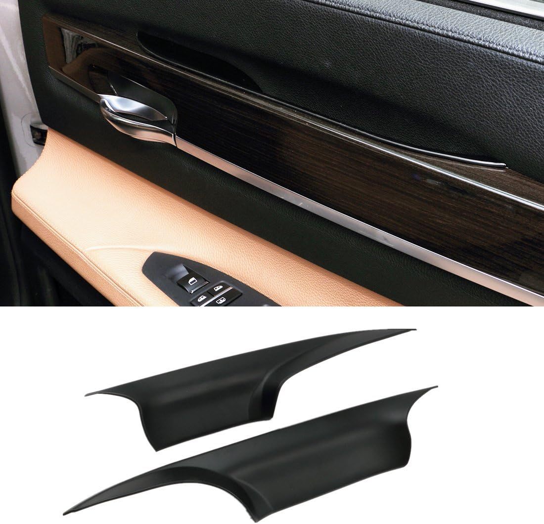 For BMW 7 Series Door Pull Handle Covers 2PCS – Compatible with BMW 7 Series F01/F02 (2008-2014) Left & Right Front Door Handle Trim Cover-autoydsstore