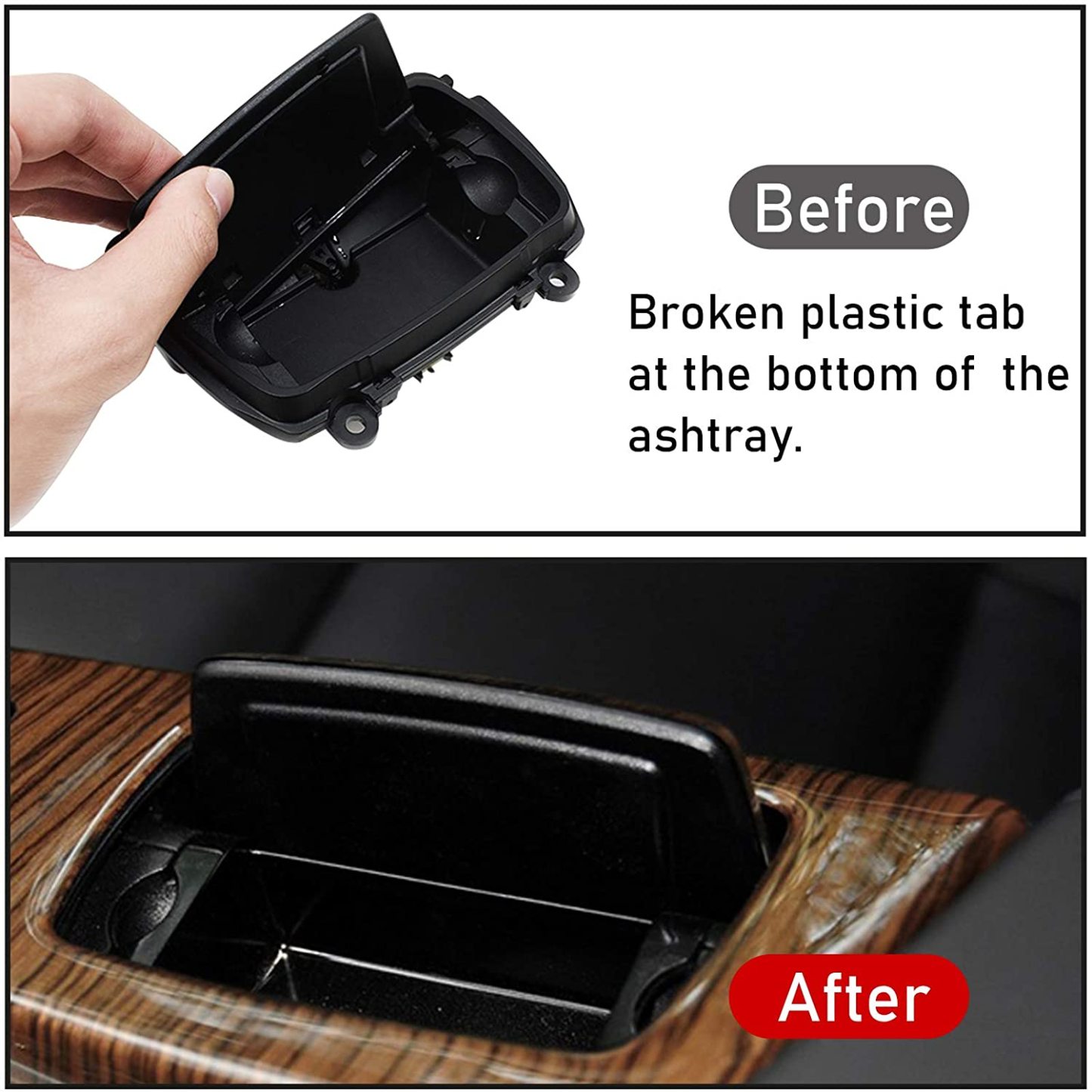For BMW 5 Series Center Console Ashtray | YDSSTORE