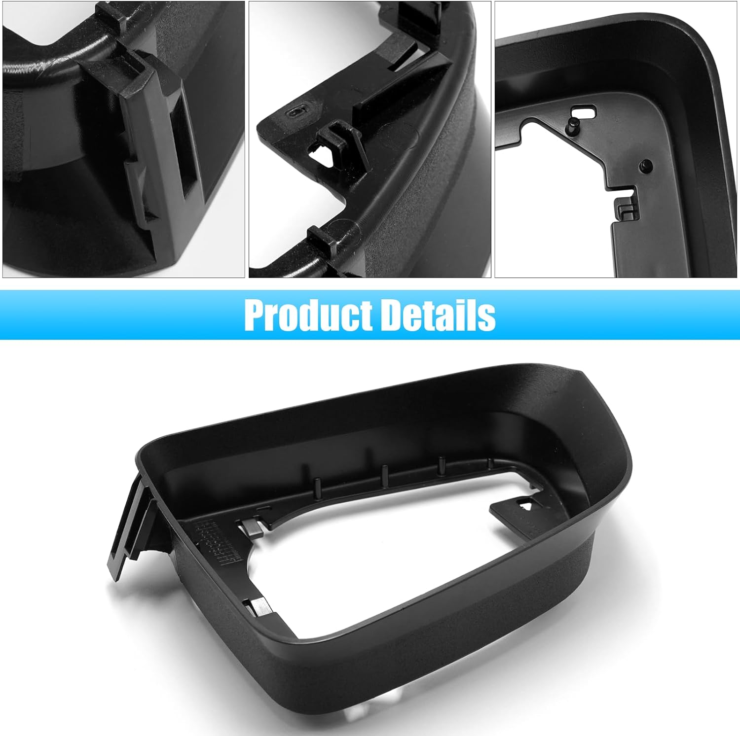 YDSSTORE Compatible with Tesla Model Y Side Mirror Cover Housing 2018 2019 2020 2021 2022 2023. Left Driver Side Rearview Mirror Frame. Door Wing Mirror Frame Cover for Tesla Model Y Accessories-autoydsstore