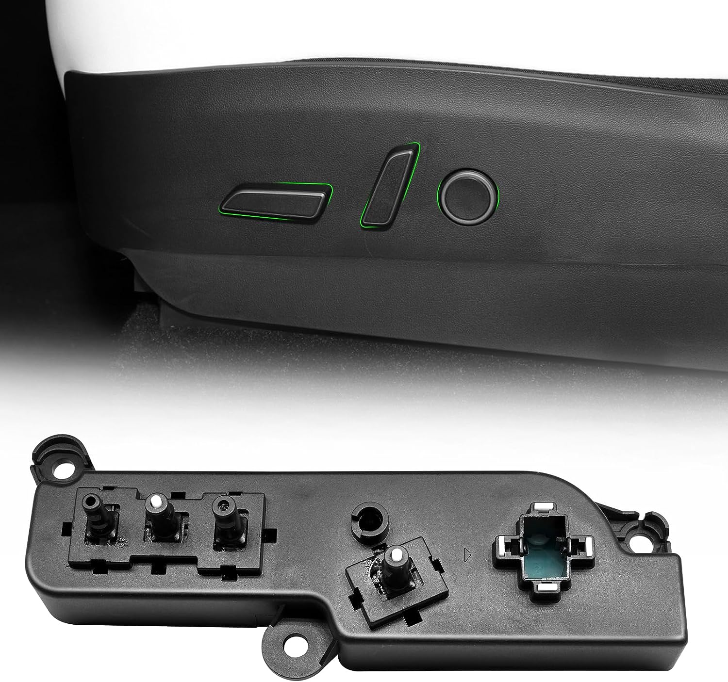 YDSSTORE Compatible with Tesla Model 3 Model Y Power Seat Control Switch. Left Front Driver Seat Adjistment Switch Replacement Fit for Tesla Model 3/Y 2017-2022. Replace for 1098529-autoydsstore