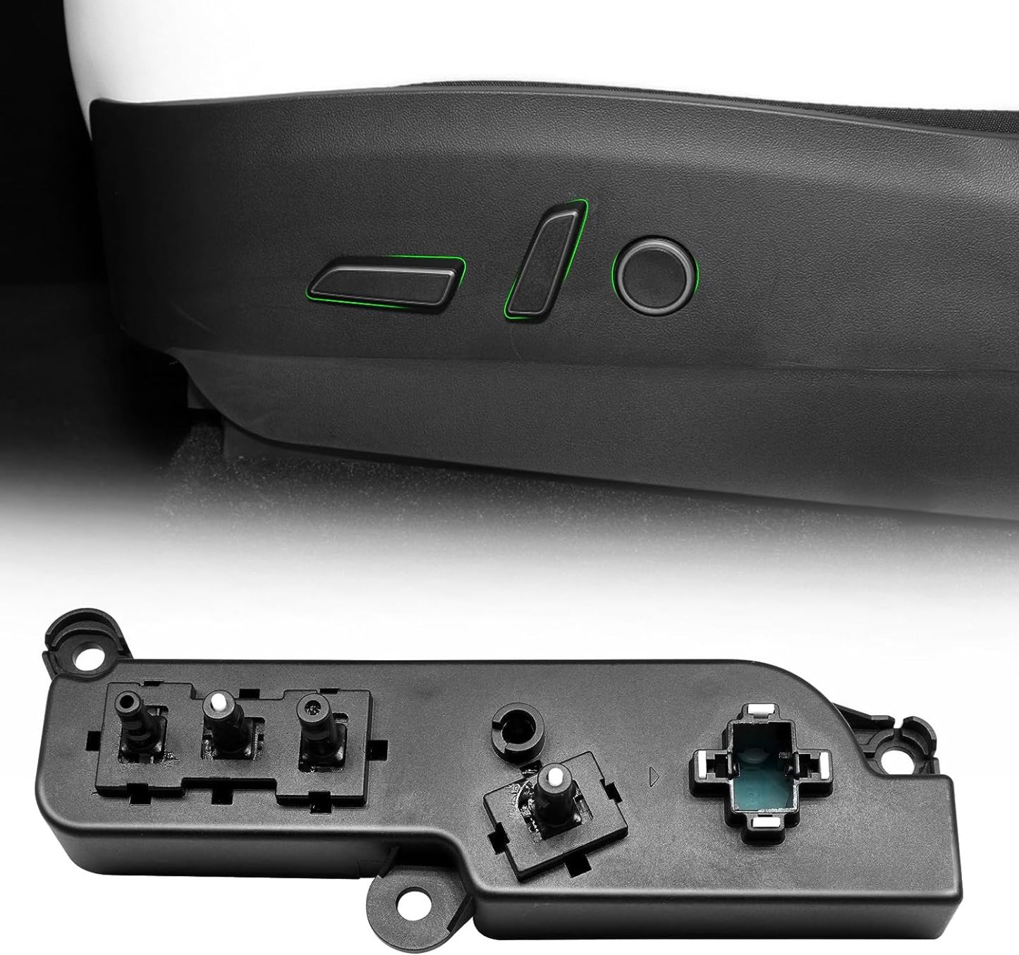 YDSSTORE Compatible with Tesla Model 3 Model Y Power Seat Control Switch. Left Front Driver Seat Adjistment Switch Replacement Fit for Tesla Model 3/Y 2017-2022. Replace for 1098529-autoydsstore