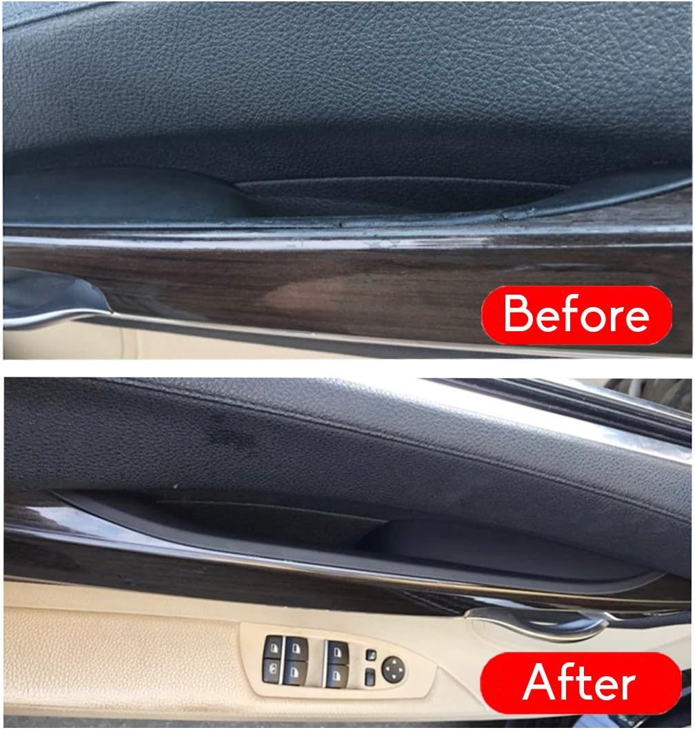 For BMW 7 Series Door Pull Handle Covers 2PCS – Compatible with BMW 7 Series F01/F02 (2008-2014) Left & Right Front Door Handle Trim Cover-autoydsstore