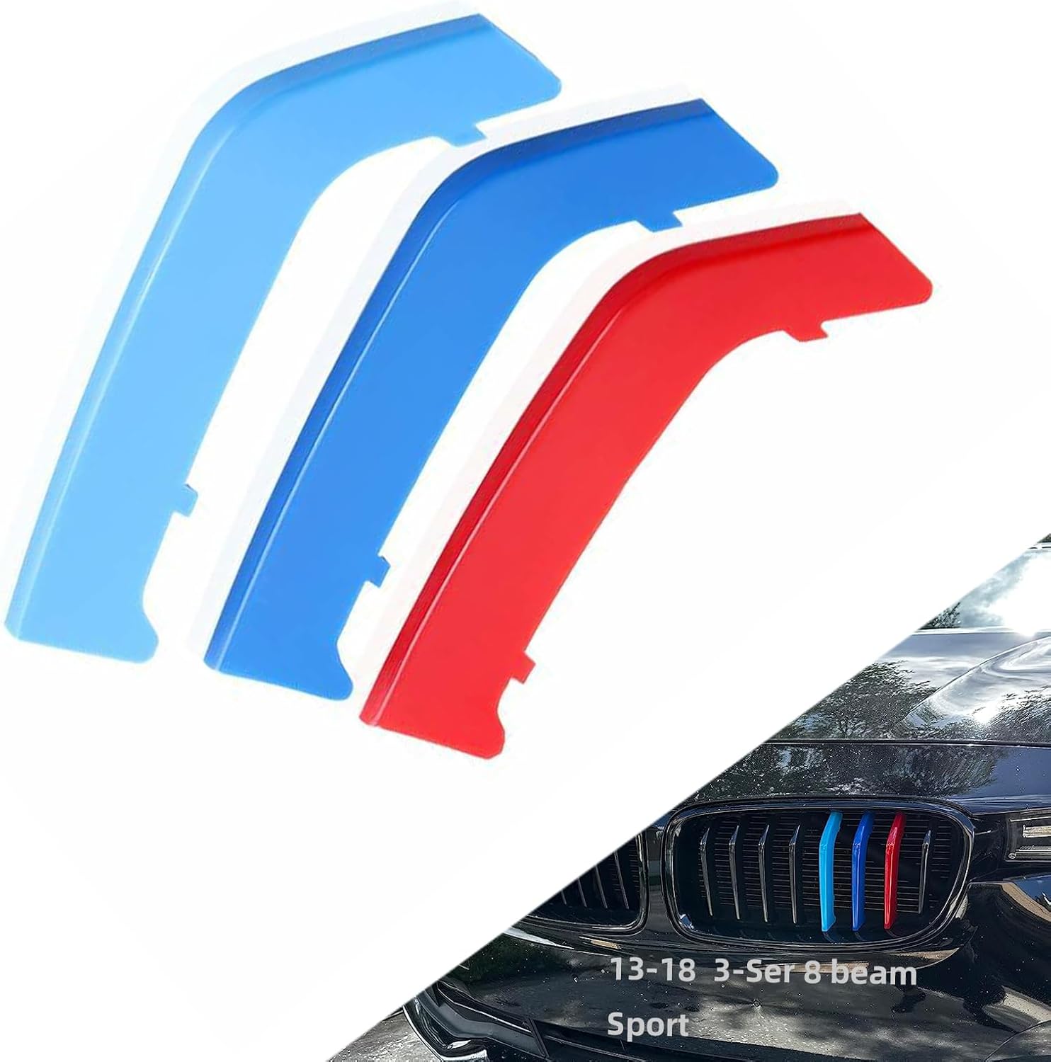 YDSSTORE Grille color stripes accessories 2020-2024 G14 G15 G16 8 Series 840I 850i 8-Beam