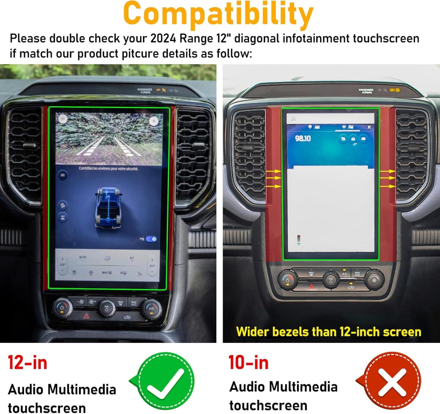 Ford Ranger Screen Protector 2024| Jaronx