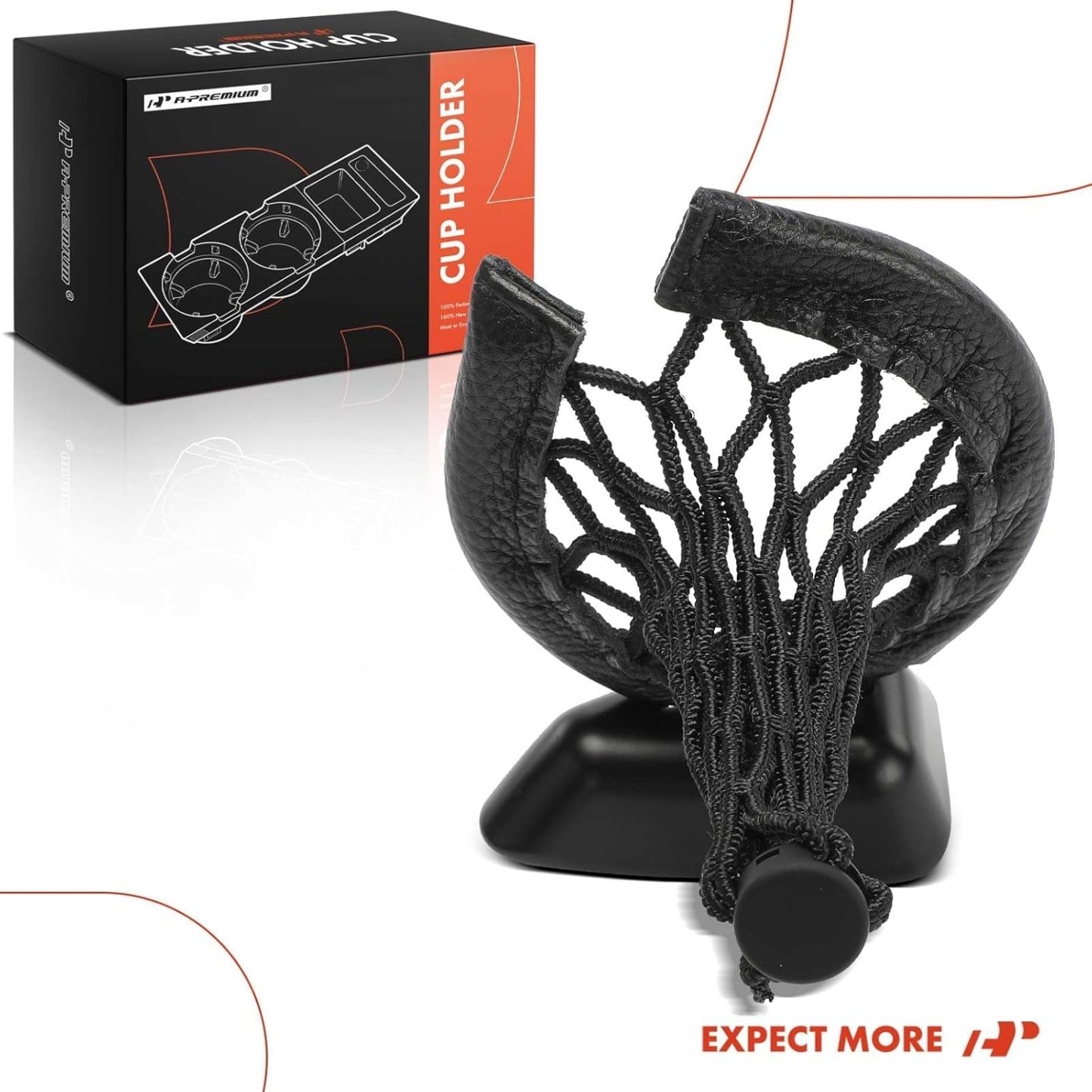 Cup Holder Compatible with Mercedes-Benz G500 2002-2018. G55 AMG 2003-2011. G550 2009-2018. G550 4x4 2017-2018. G63 AMG 2013-2018. G65 AMG 2014-2018. Front Right Passenger Side. Black